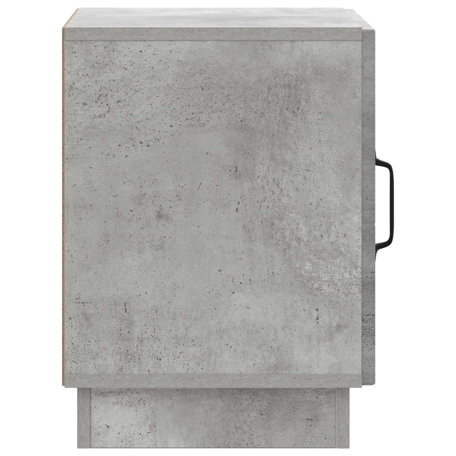 Noćni ormarić Betonska siva 43 x 34,5 x 47 cm Konstruirano drvo