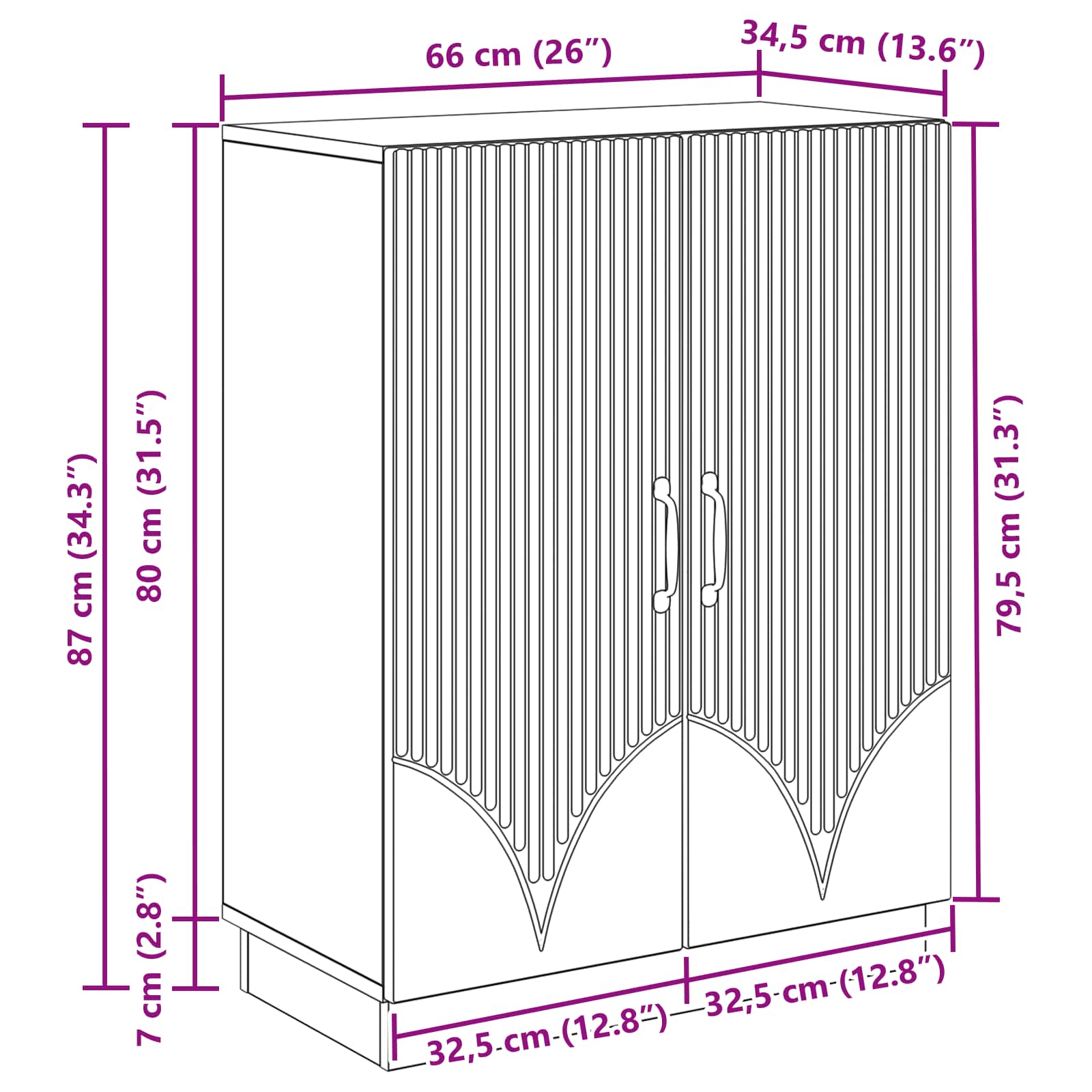 Kreveta Siva sonoma 66 x 34,5 x 87 cm Konstruirano drvo
