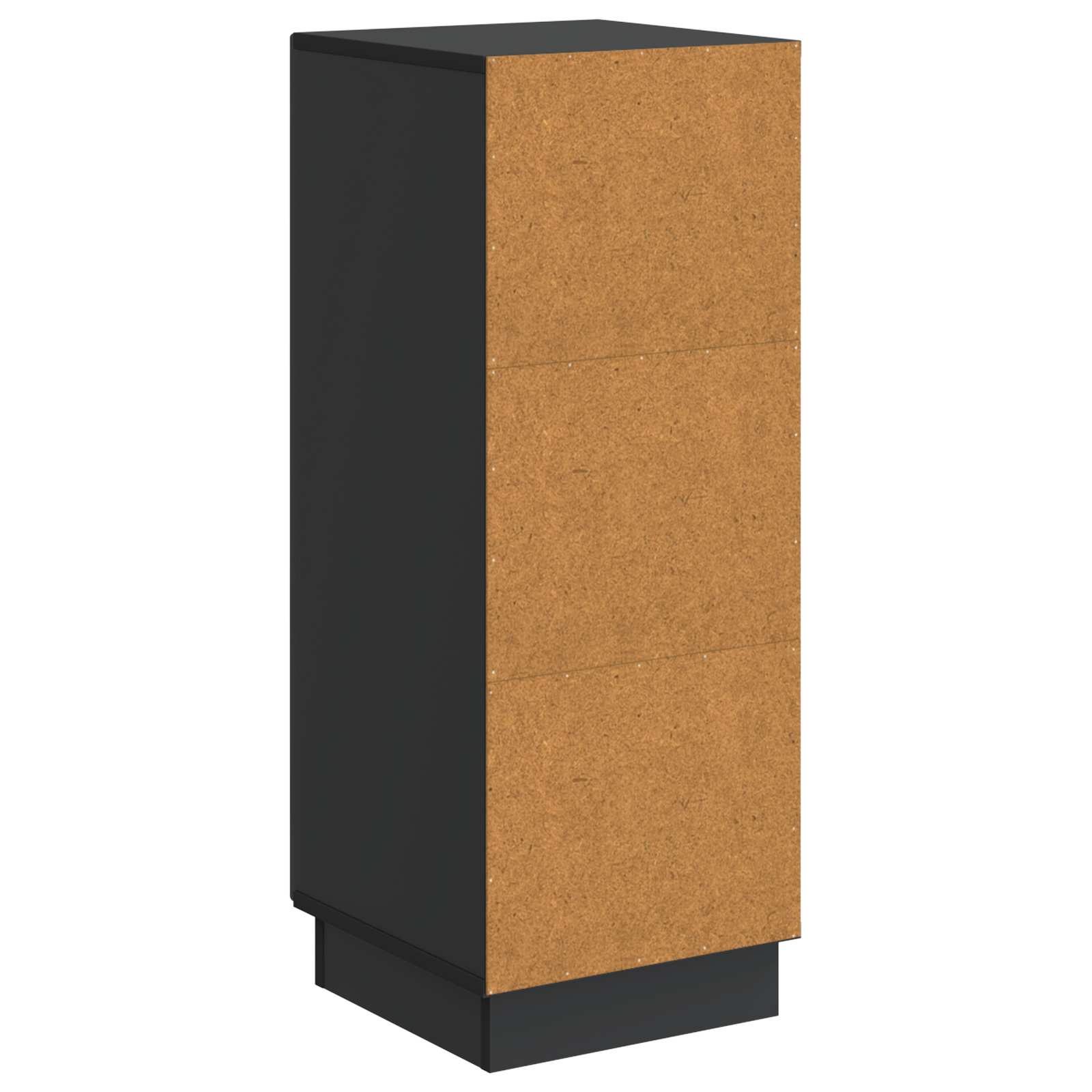 Kreveta Crna 33 x 34,5 x 87 cm Konstruirano drvo