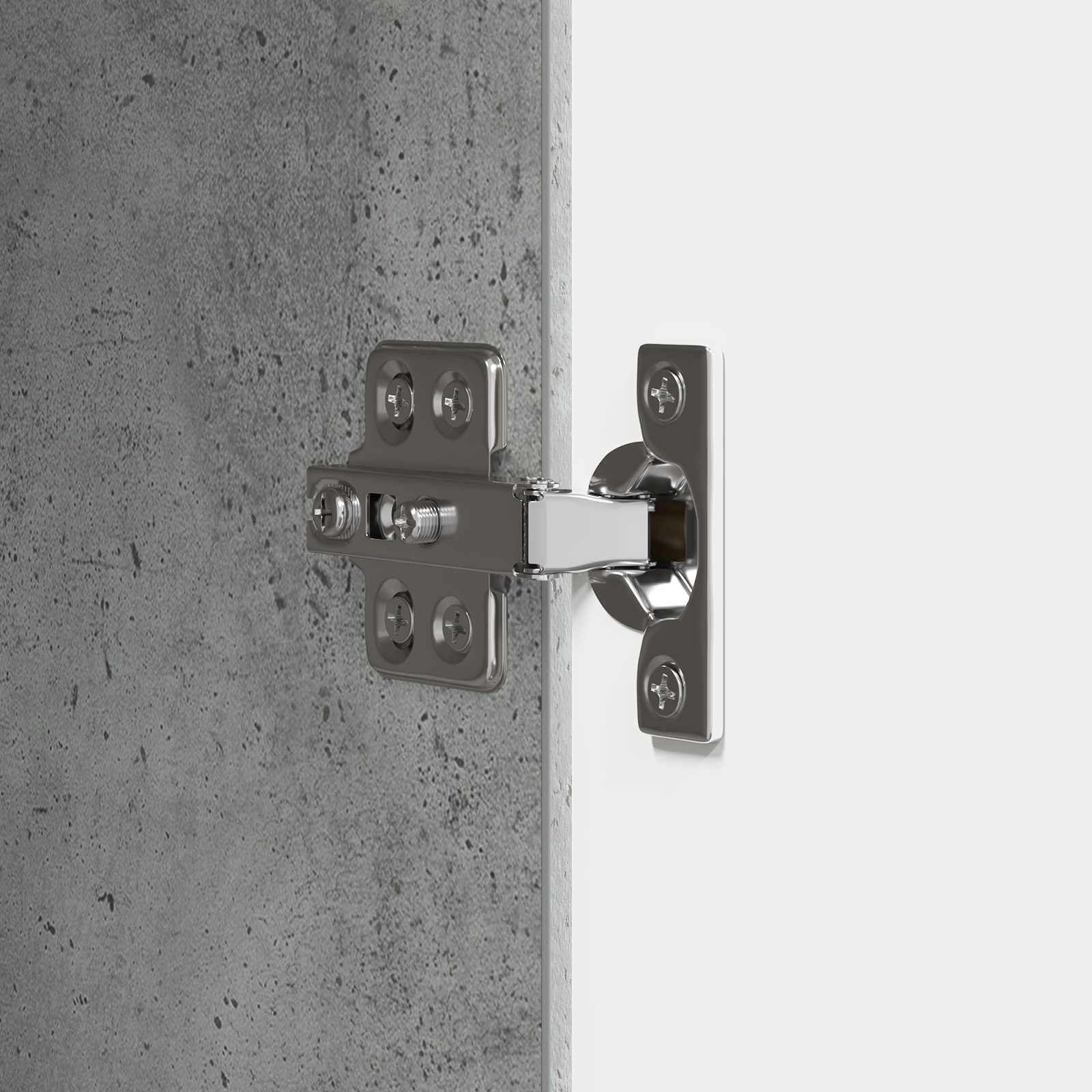Kreveta Betonska siva 33 x 34,5 x 87 cm Konstruirano drvo