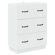 Ormar s ladicama Bijela 66 x 34,5 x 87 cm Konstruirano drvo