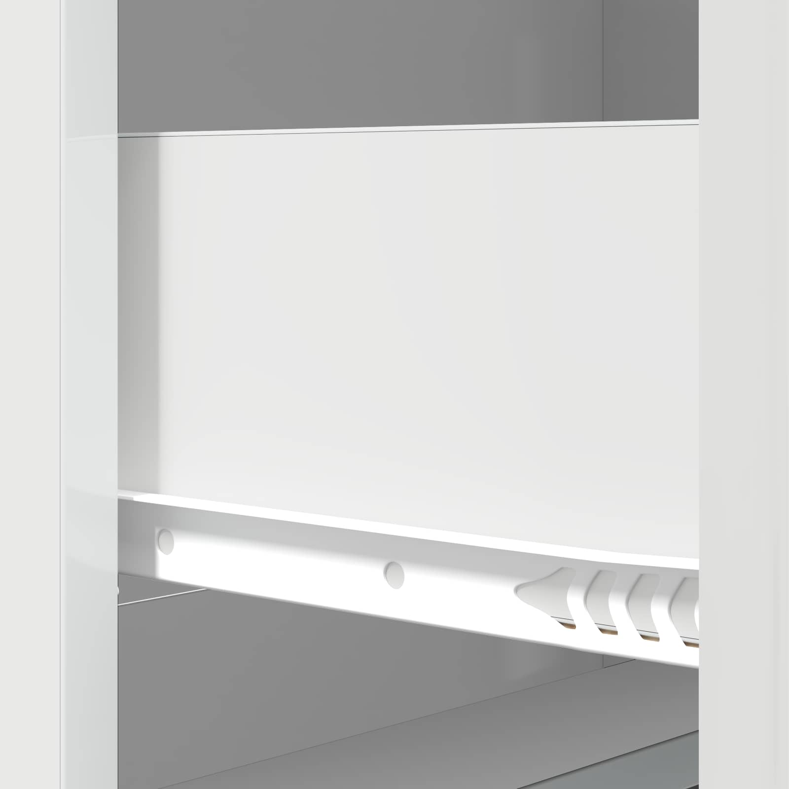 Ormar s ladicama Bijela visokog sjaja 66 x 34,5 x 87 cm