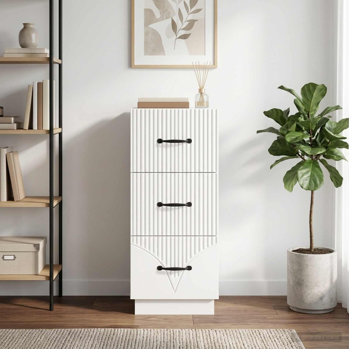 Ormar s ladicama 33 x 34,5 x 87 cm Konstruirano drvo