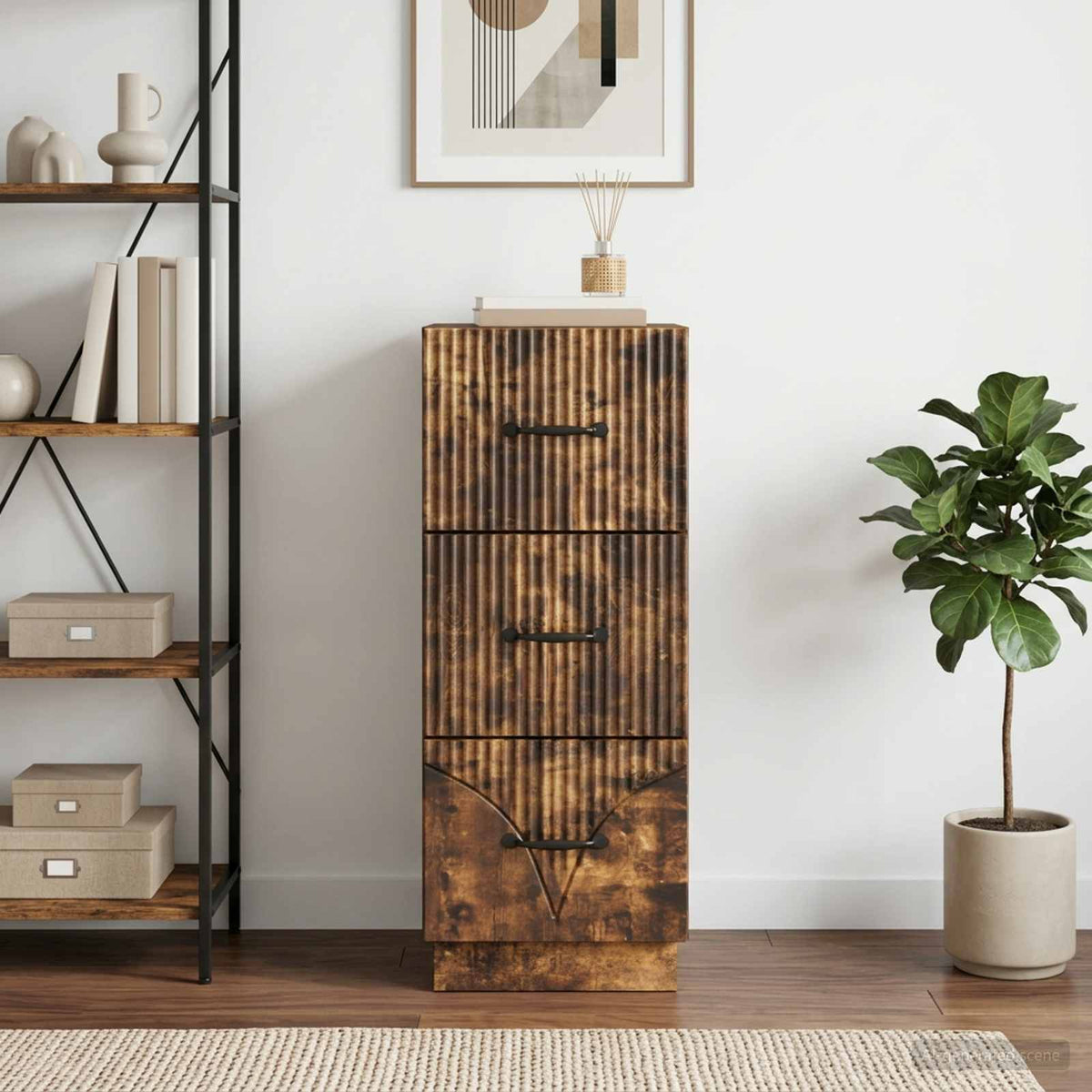 Ormar s ladicama 33 x 34,5 x 87 cm Konstruirano drvo