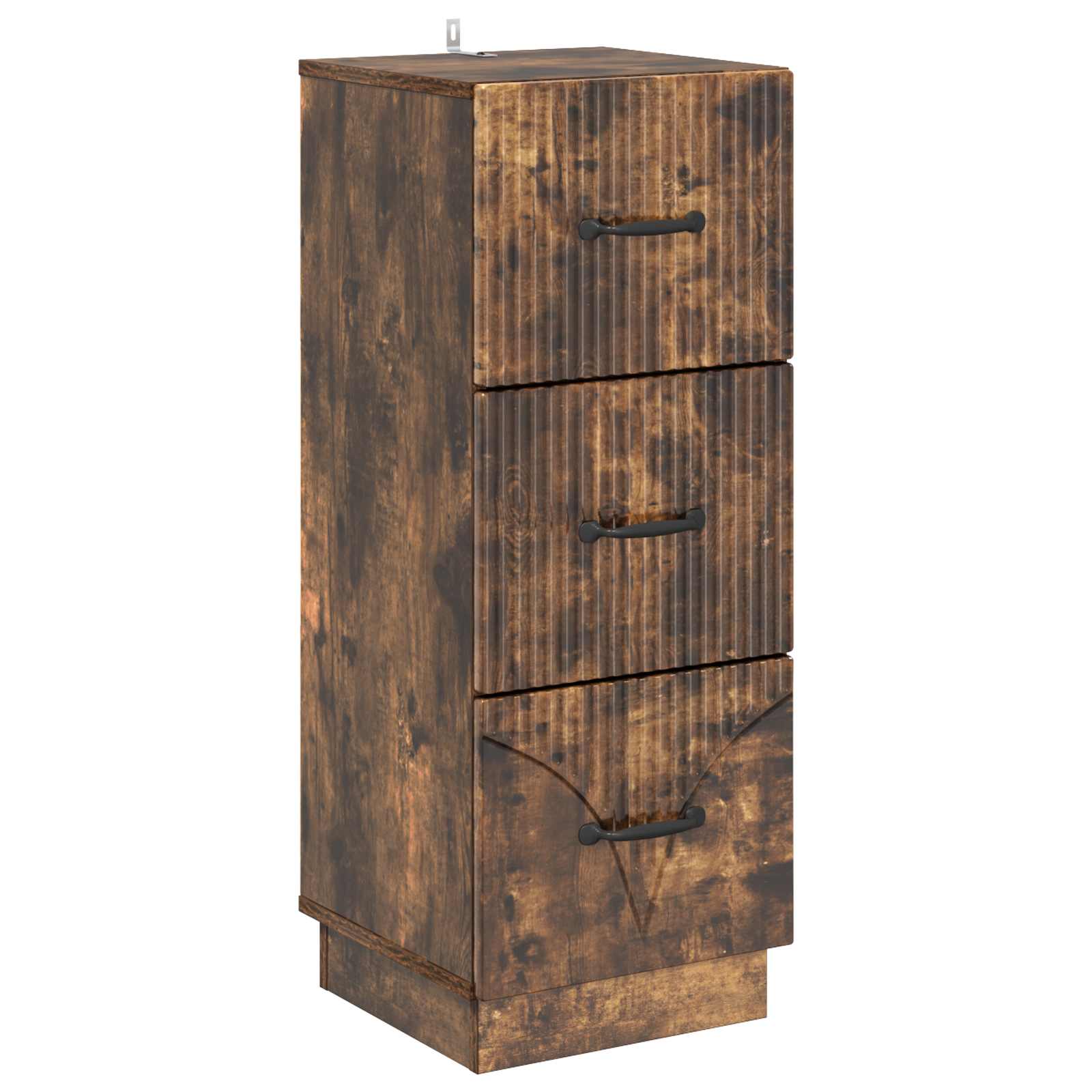 Ormar s ladicama Dimljeni hrast 33 x 34,5 x 87 cm