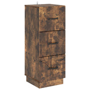 Ormar s ladicama Dimljeni hrast 33 x 34,5 x 87 cm