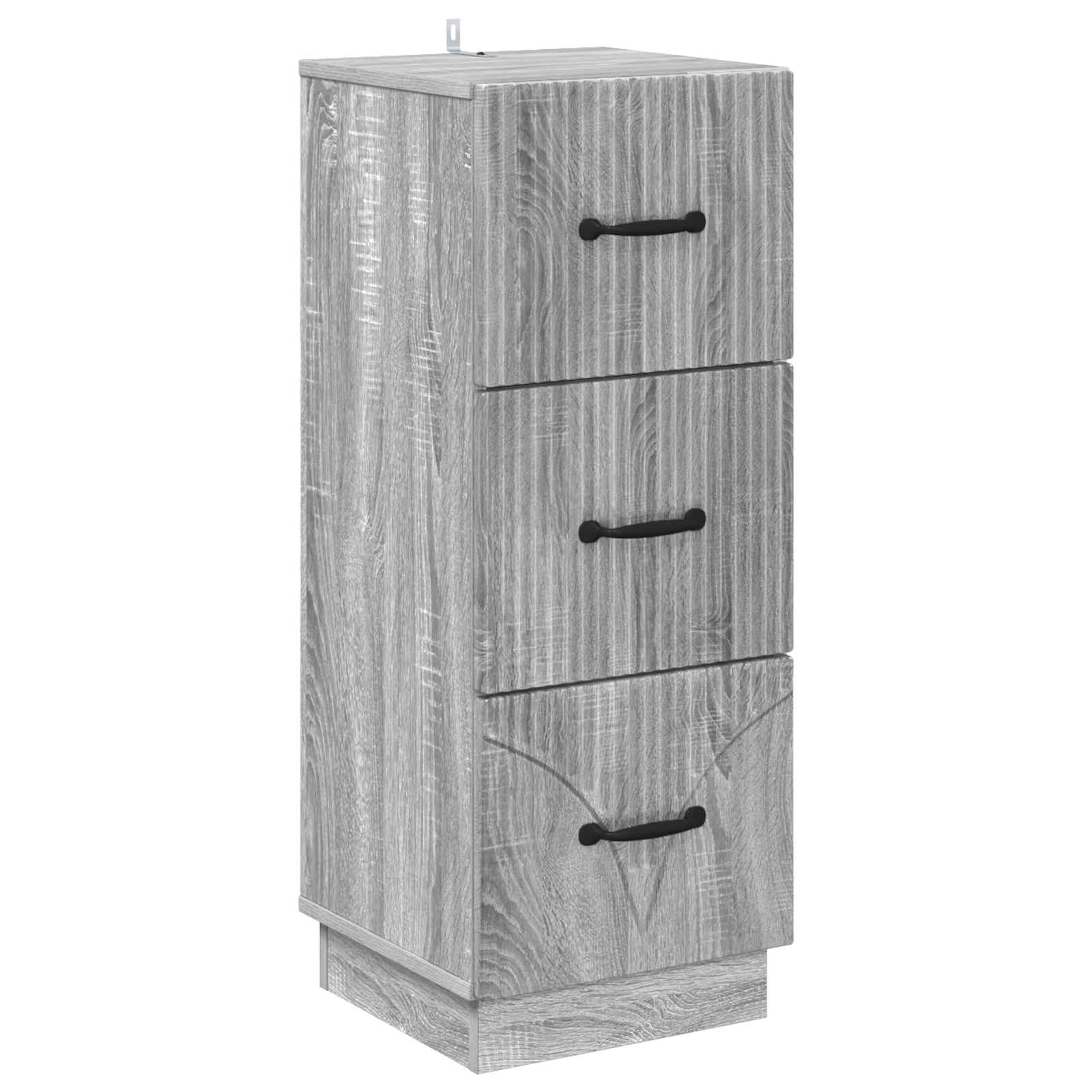Ormar s ladicama Siva sonoma 33 x 34,5 x 87 cm