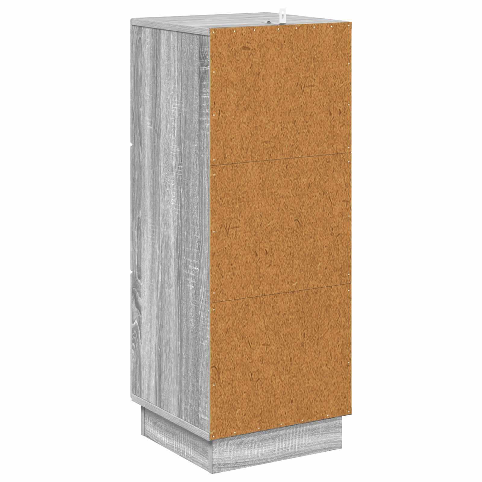 Ormar s ladicama Siva sonoma 33 x 34,5 x 87 cm