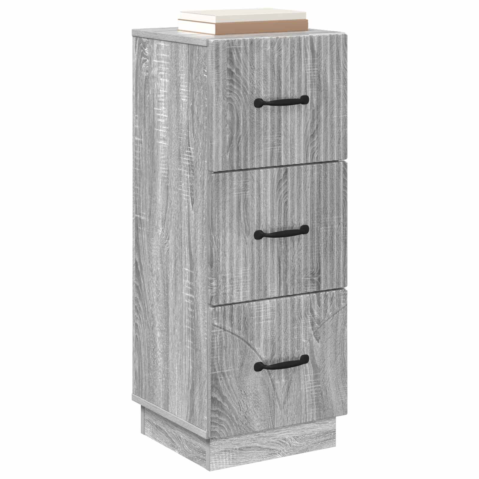Ormar s ladicama Siva sonoma 33 x 34,5 x 87 cm