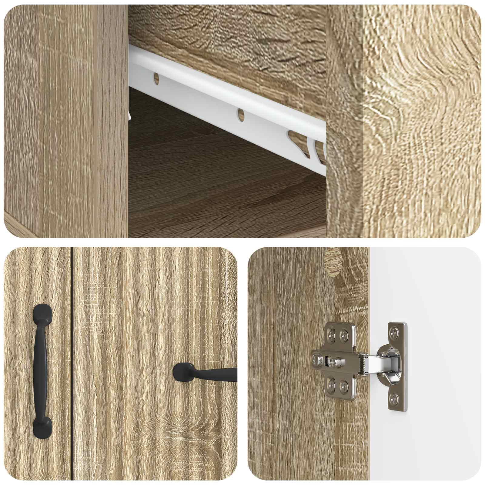 Kreveta Hrast sonoma 66 x 34,5 x 87 cm Konstruirano drvo