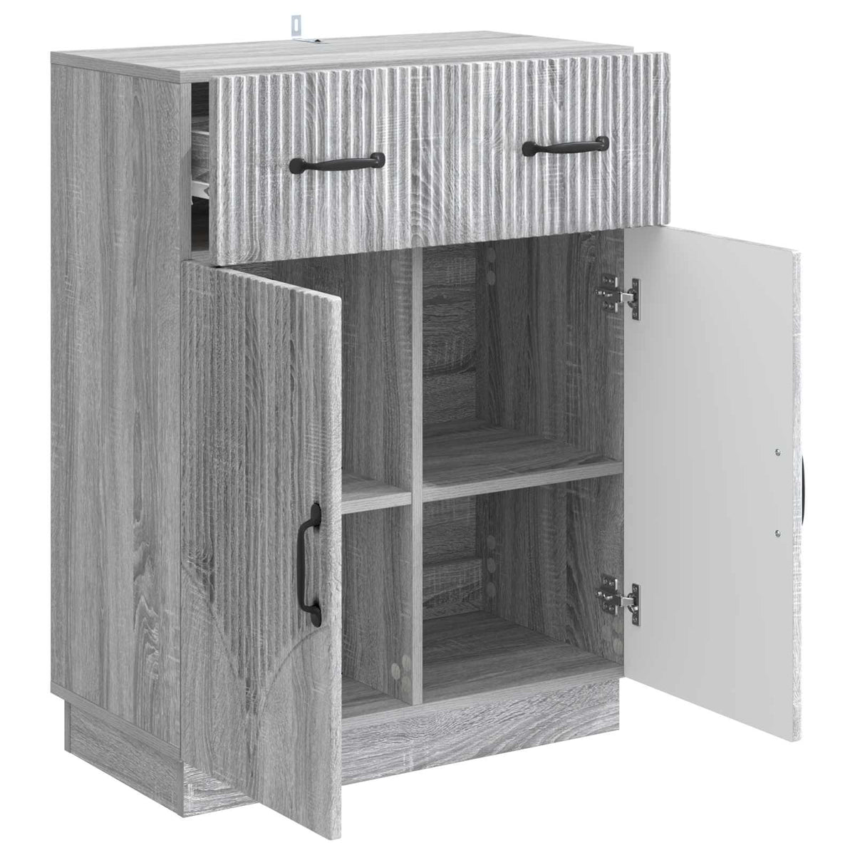 Kreveta Siva sonoma 66 x 34,5 x 87 cm Konstruirano drvo