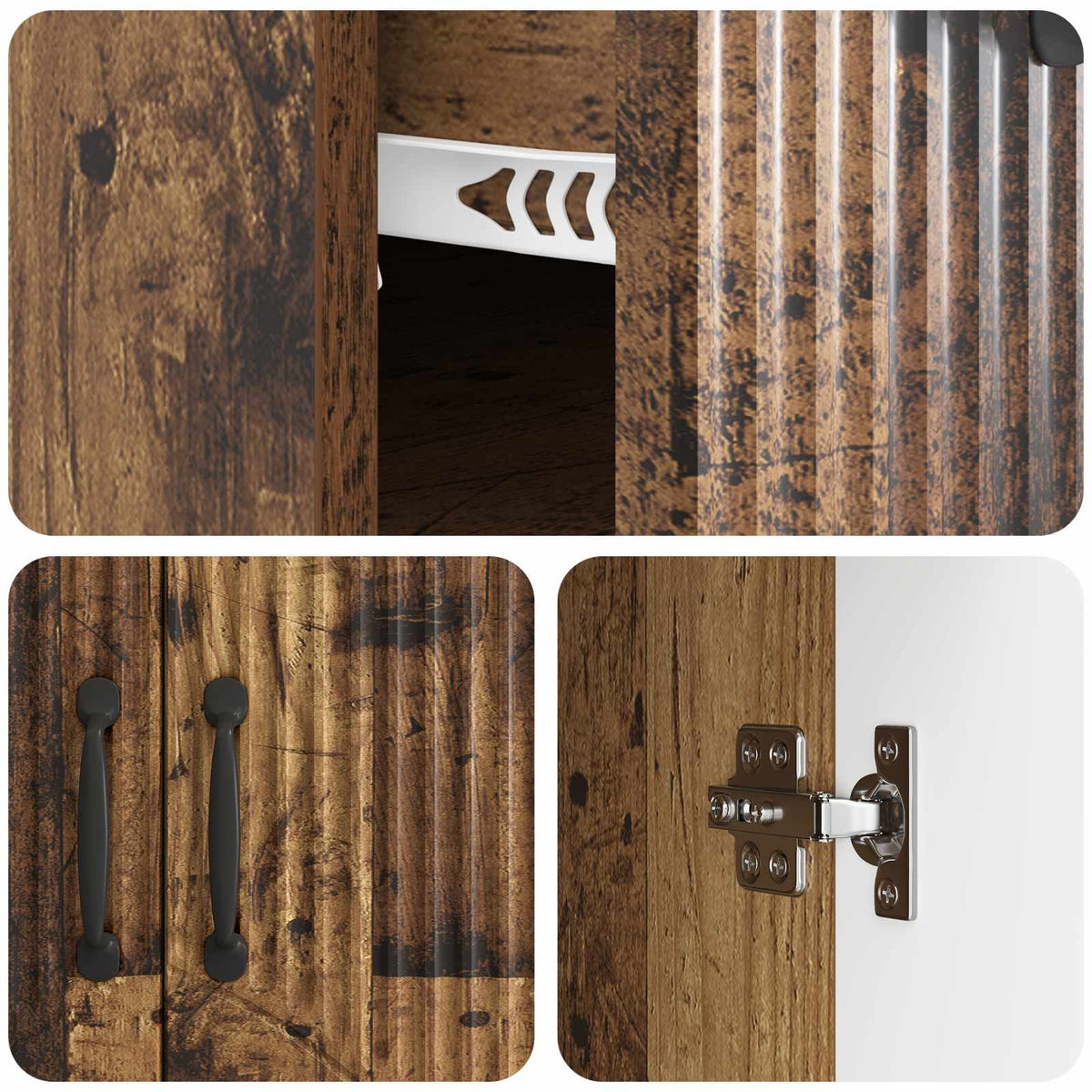 Kreveta Staro drvo 66 x 34,5 x 87 cm Konstruirano drvo
