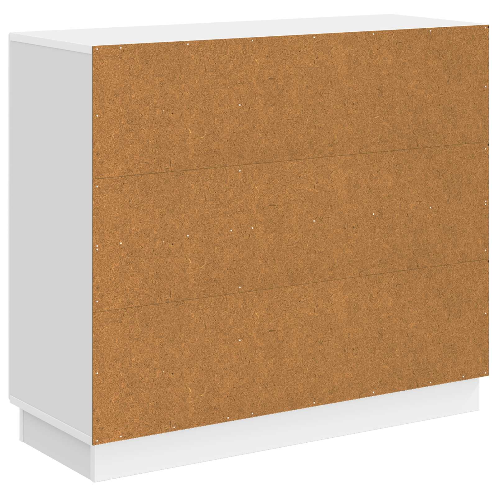 Kreveta Bijela visokog sjaja 89 x 34,5 x 77 cm