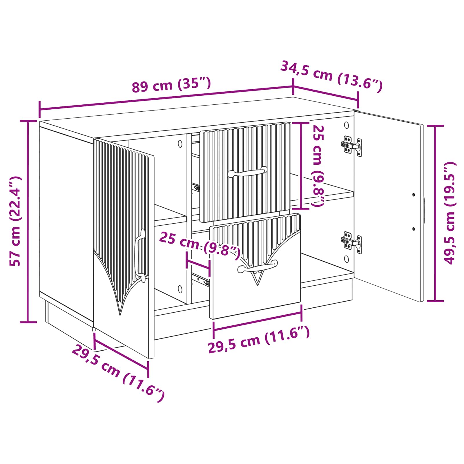 Kreveta s ladicama Crna 89 x 34,5 x 57 cm Konstruirano drvo