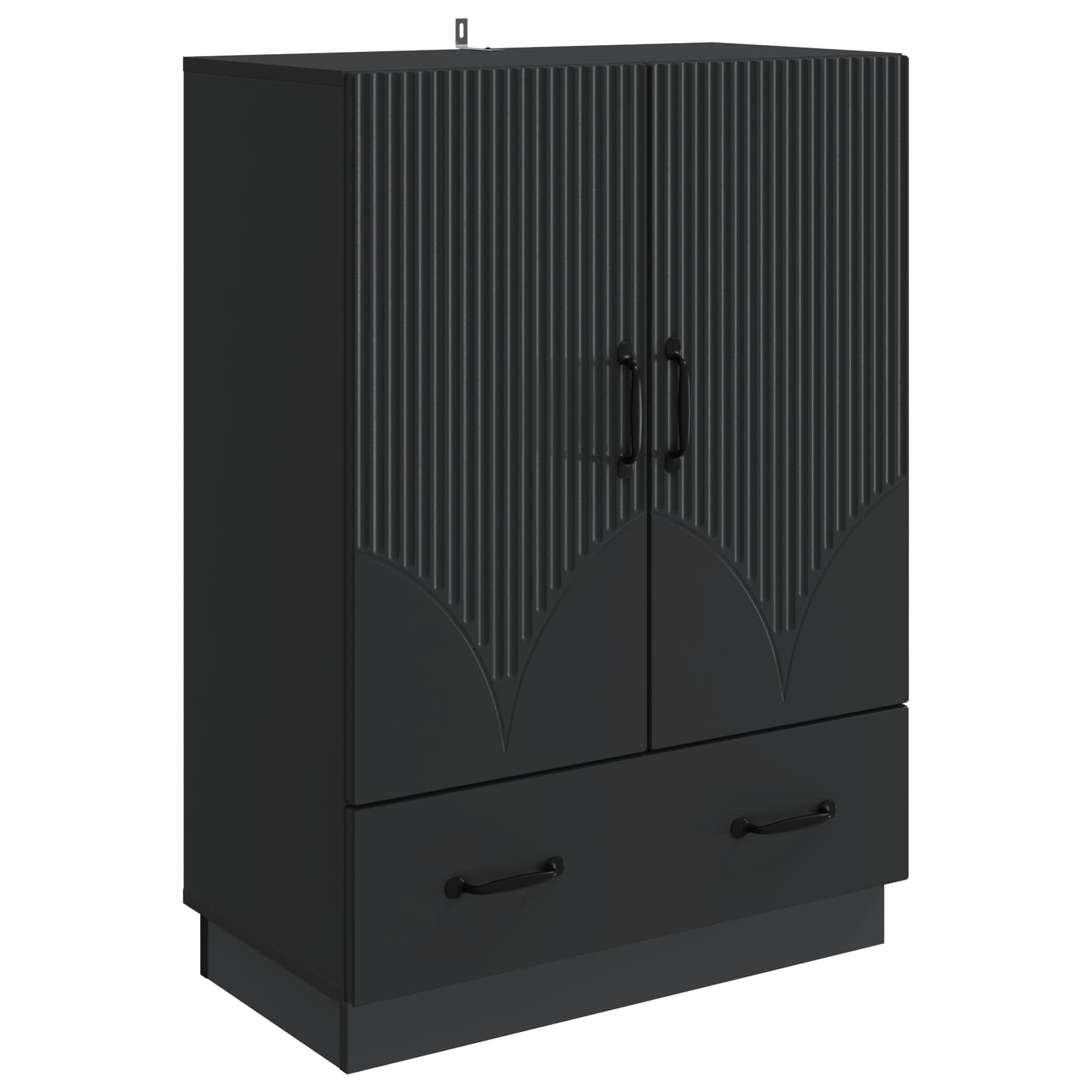 Kreveta s ladicama Crna 66 x 34,5 x 92 cm Konstruirano drvo