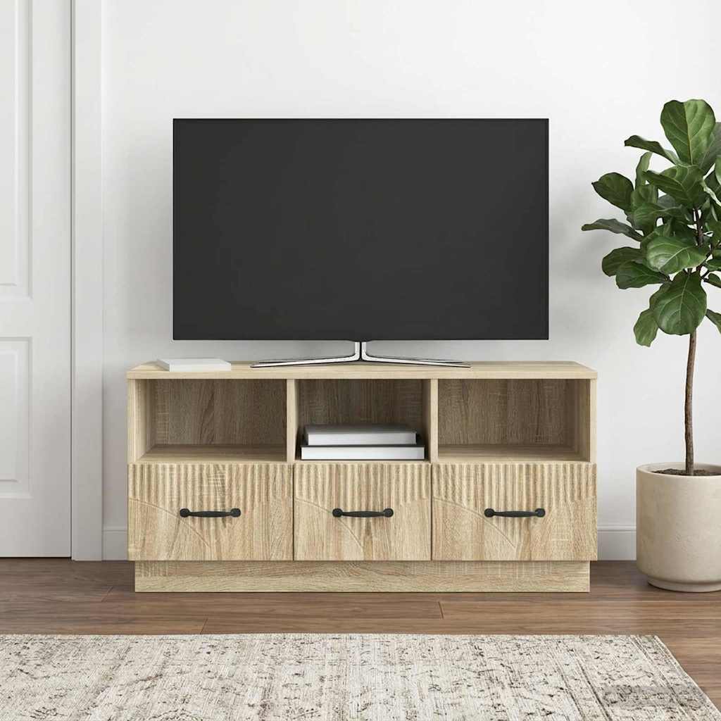 TV ormar Hrast sonoma 102 x 34,5 x 47 cm Konstruirano drvo