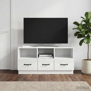 TV ormar s ladicama Bijela visokog sjaja 102 x 34,5 x 47 cm