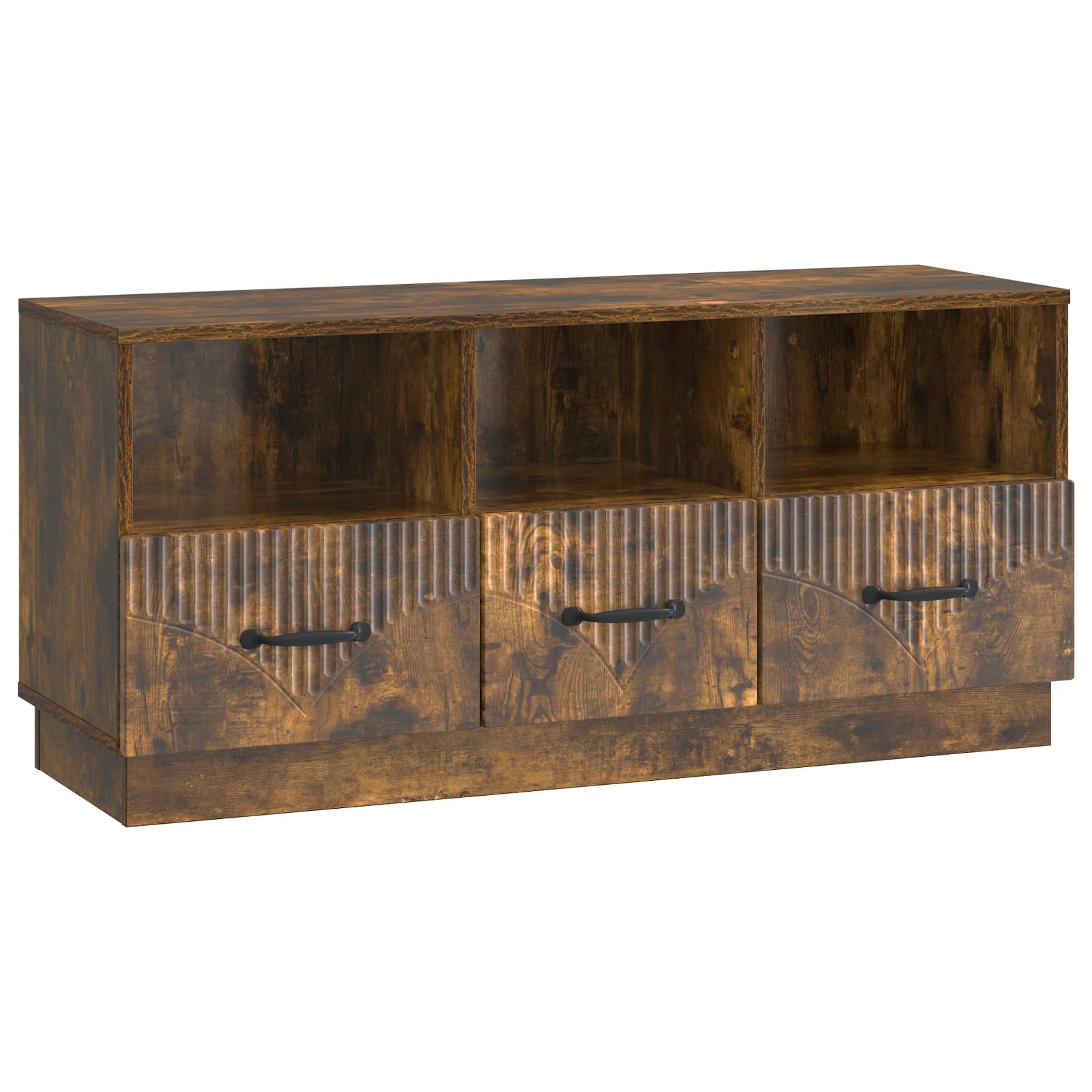 TV ormar Dimljeni hrast 102 x 34,5 x 47 cm Konstruirano drvo