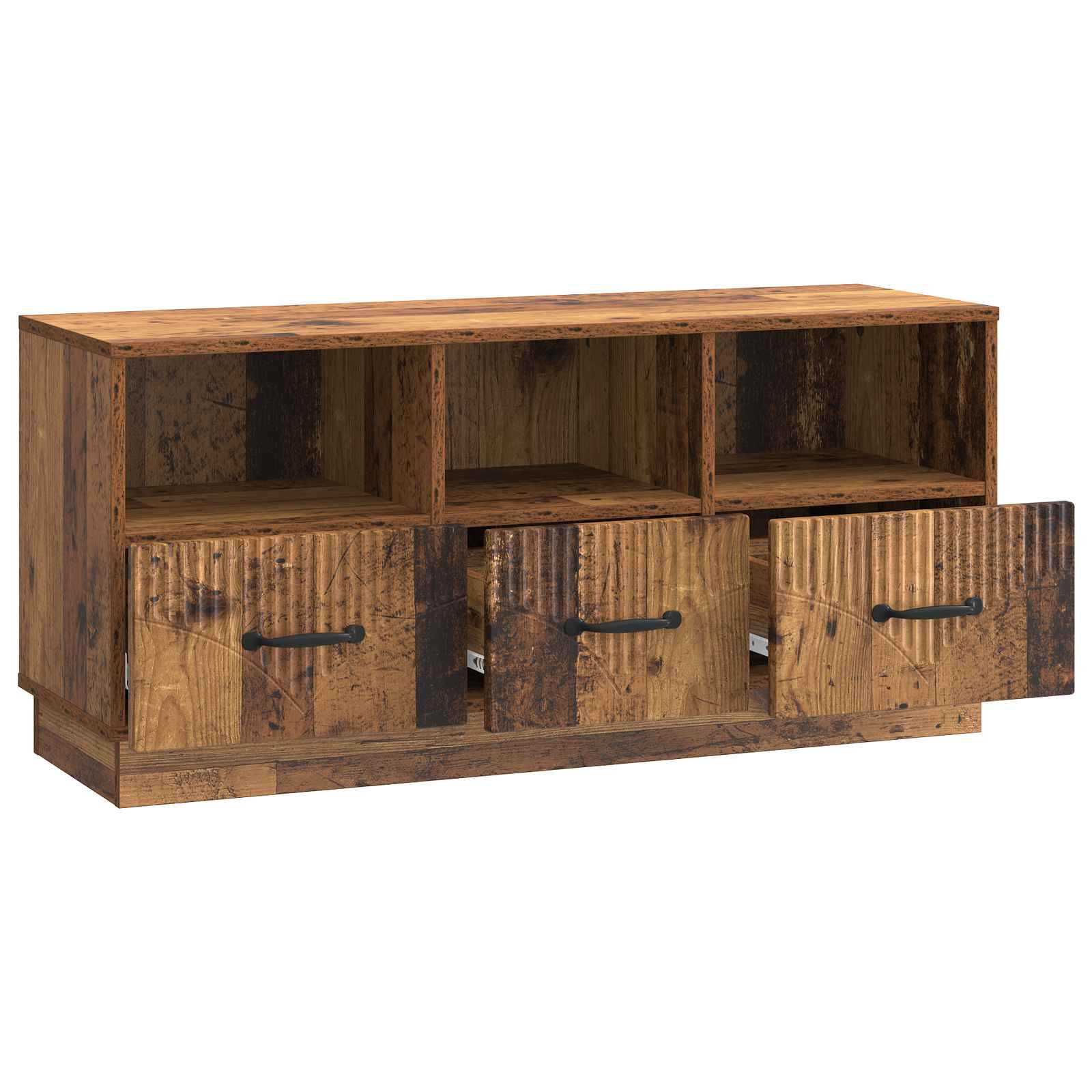 TV ormar Staro drvo 102 x 34,5 x 47 cm Konstruirano drvo
