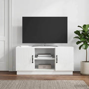 TV ormar Bijela visokog sjaja 102 x 34,5 x 47 cm