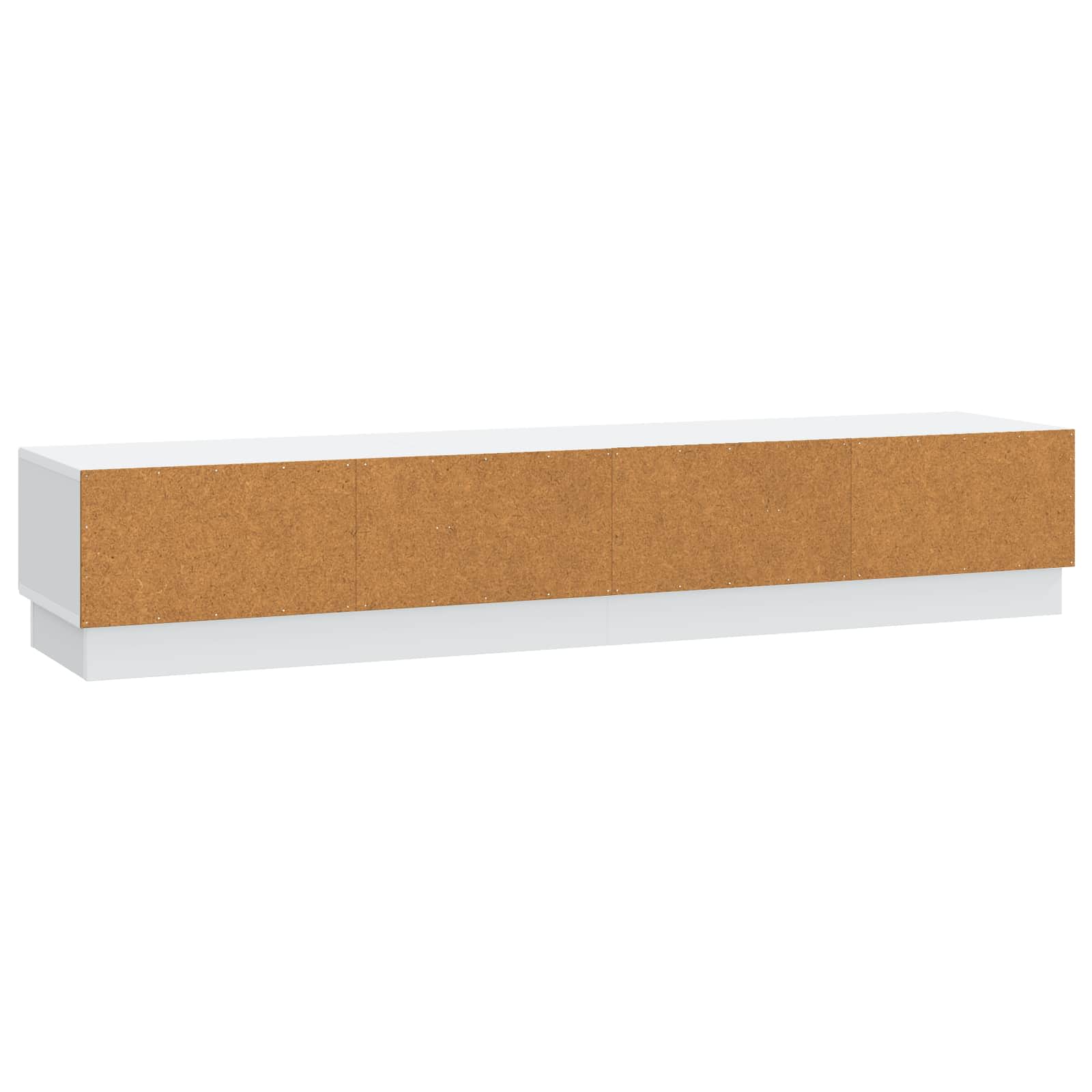 TV ormar s ladicama Bijela 147 x 34,5 x 27 cm Konstruirano drvo