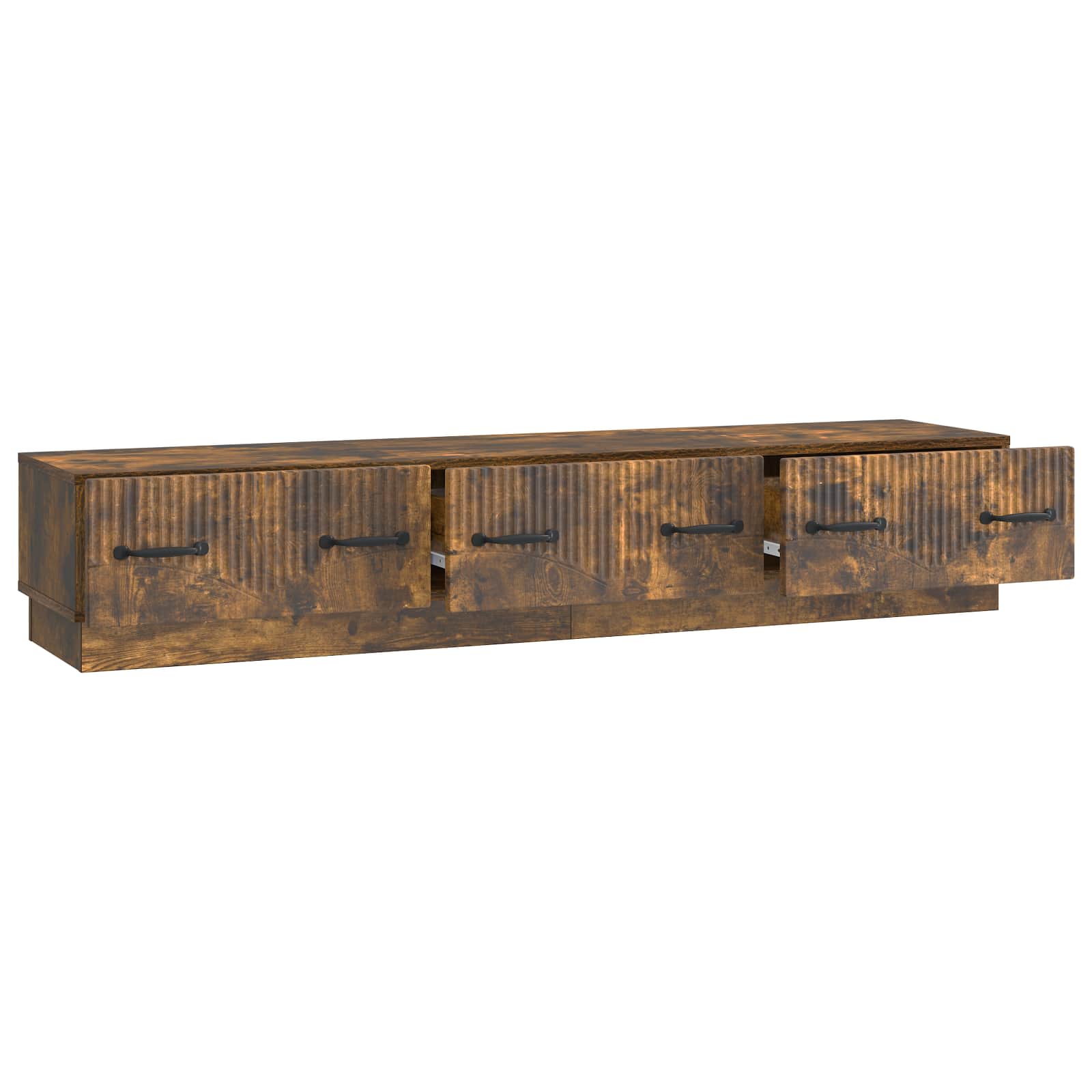 TV ormar Dimljeni hrast 147 x 34,5 x 27 cm Konstruirano drvo