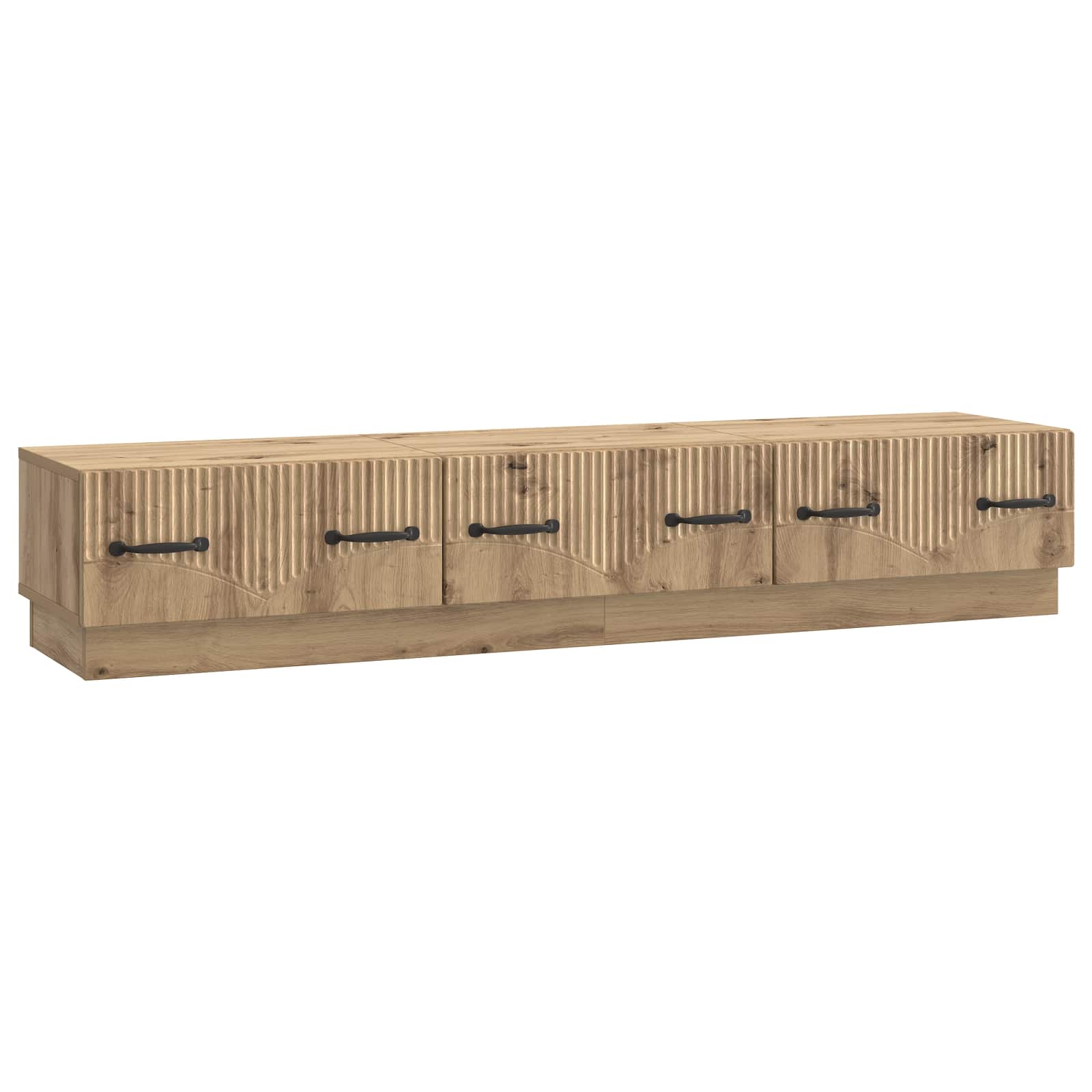 TV ormar 147 x 34,5 x 27 cm Hrast artisan Konstruirano drvo