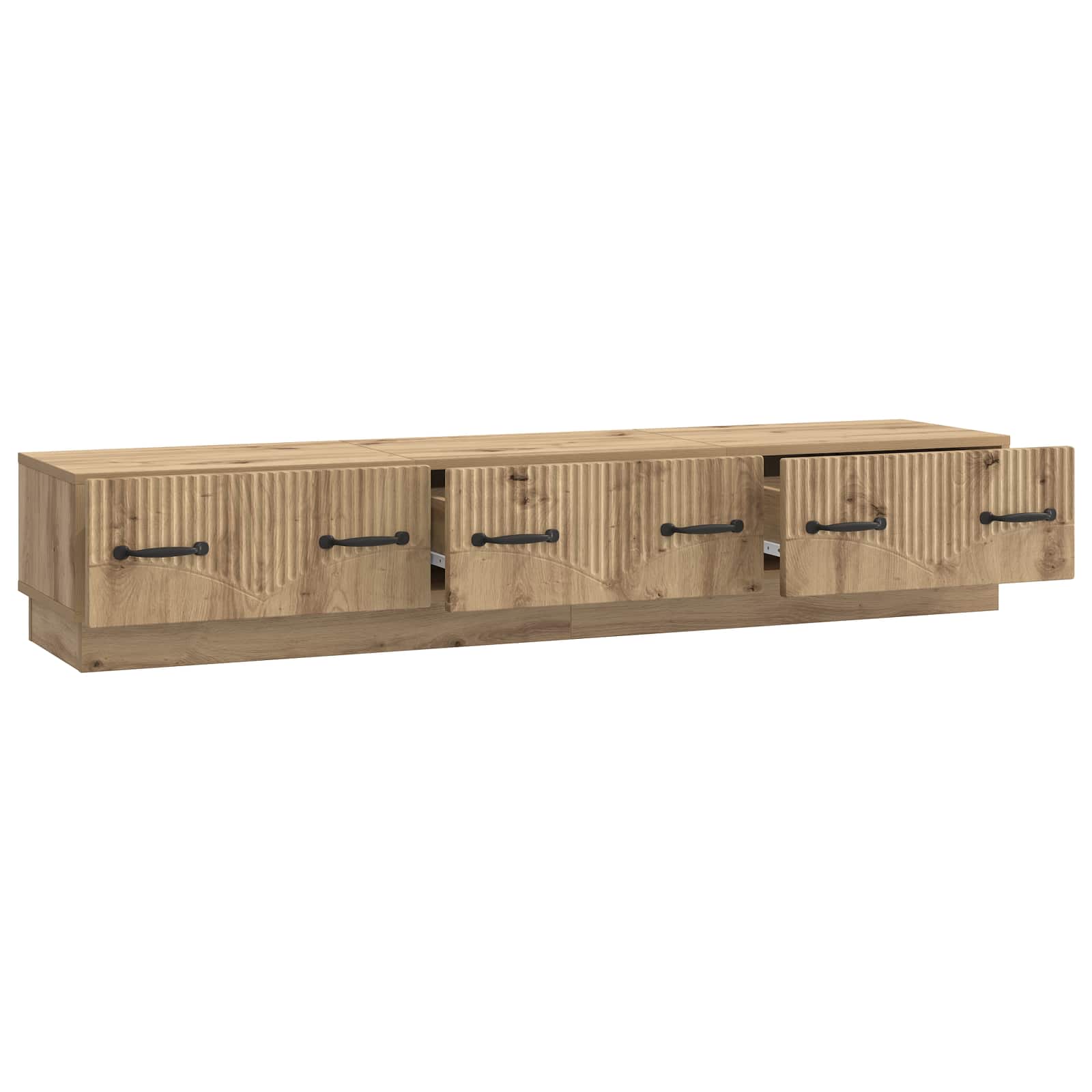 TV ormar 147 x 34,5 x 27 cm Hrast artisan Konstruirano drvo