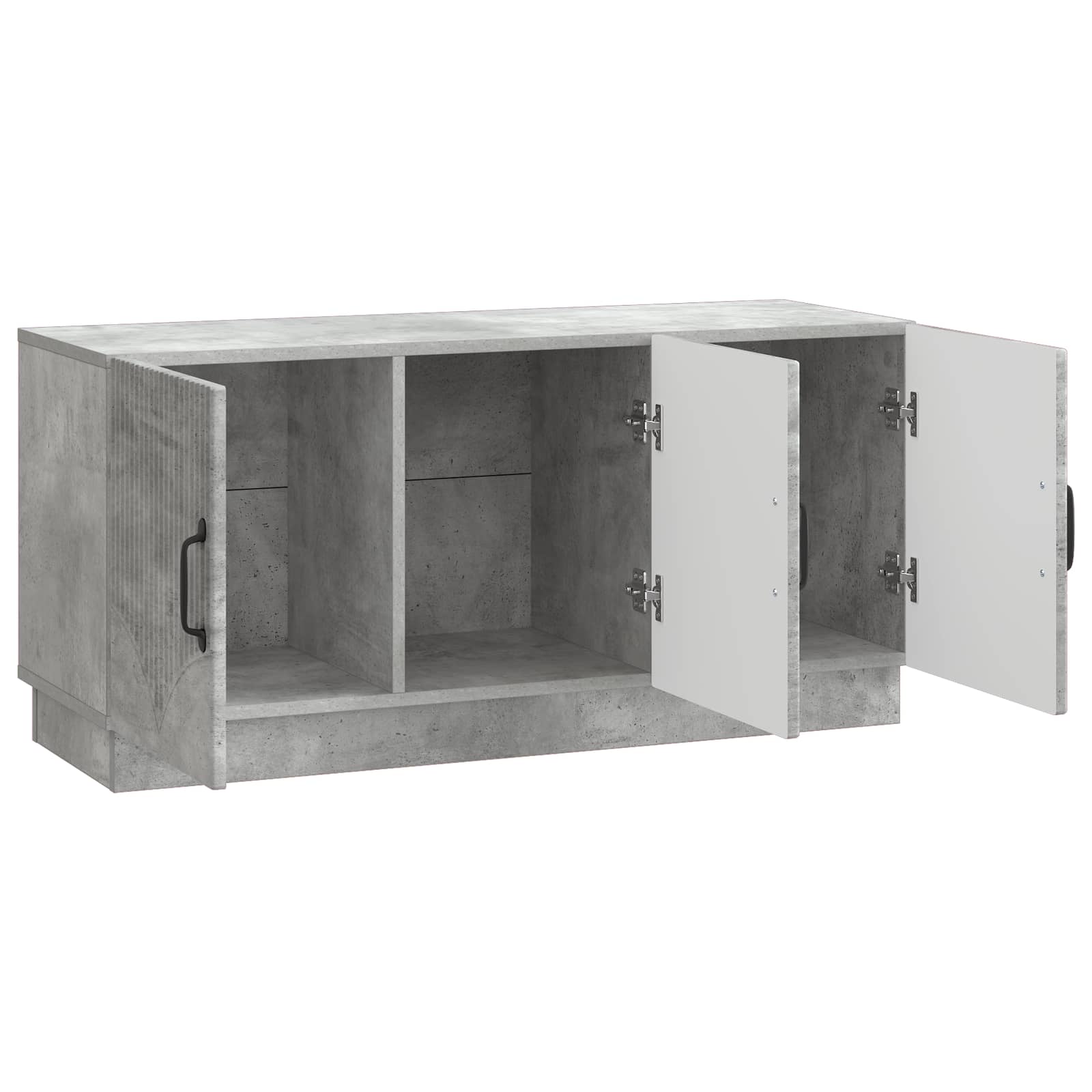 TV ormar Betonska siva 99 x 34,5 x 47 cm Konstruirano drvo