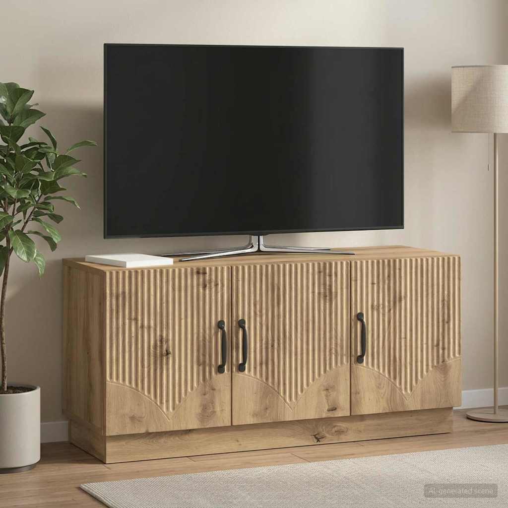 TV ormar 99 x 34,5 x 47 cm Hrast artisan Konstruirano drvo