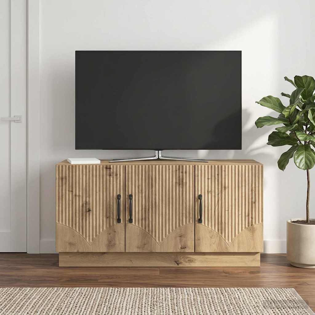 TV ormar 99 x 34,5 x 47 cm Hrast artisan Konstruirano drvo