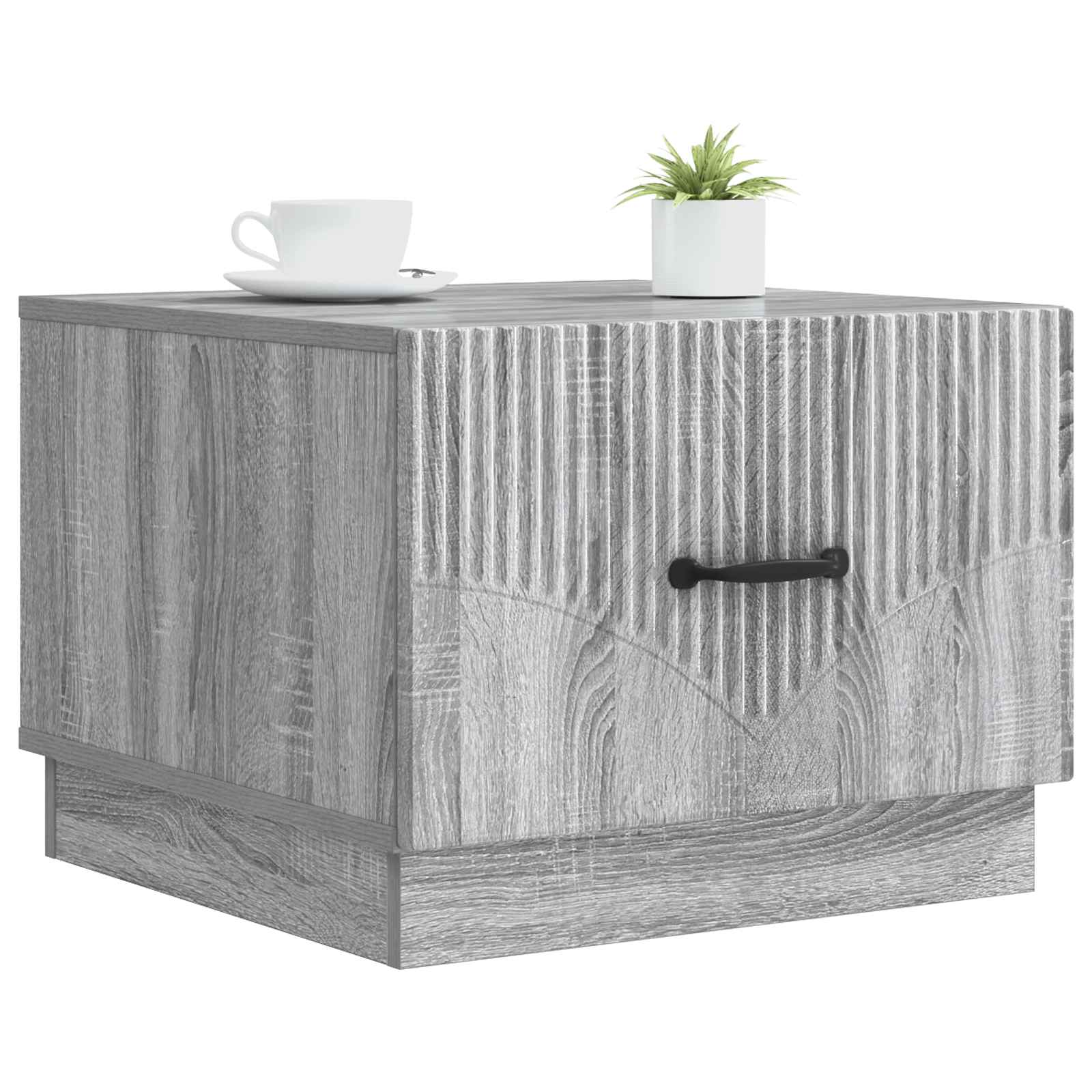 Kava Stol Siva sonoma 49 x 50 x 37 cm Konstruirano drvo