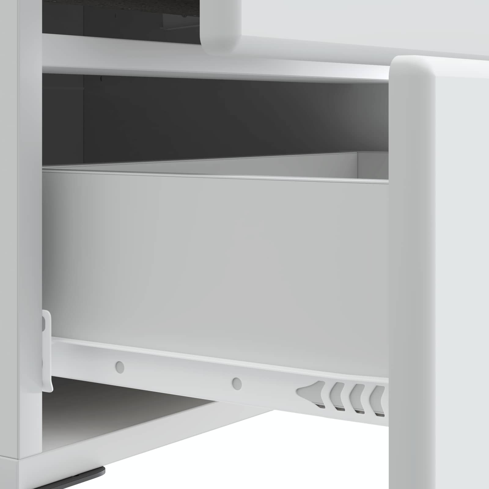 Noćni ormar 2 pcs Bijela 43 x 34,5 x 47,5 cm Konstruirano drvo