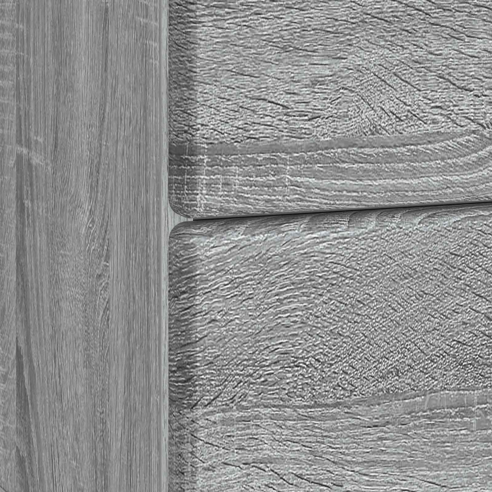 Noćni ormar Siva sonoma 43 x 34,5 x 47,5 cm Konstruirano drvo