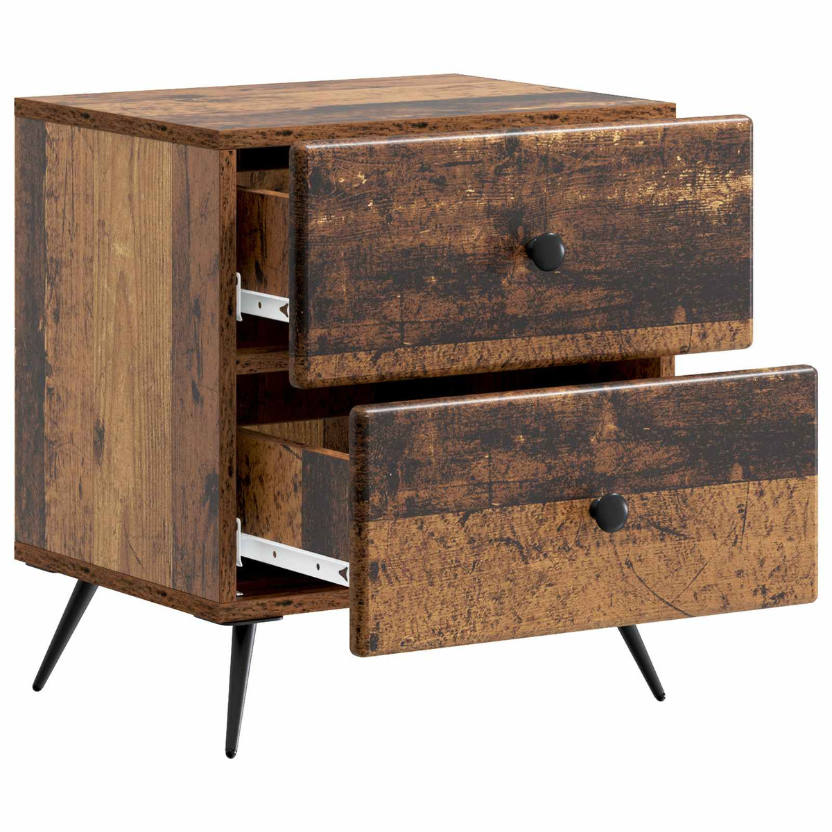 Noćni ormar Staro drvo 43 x 34,5 x 47,5 cm Konstruirano drvo