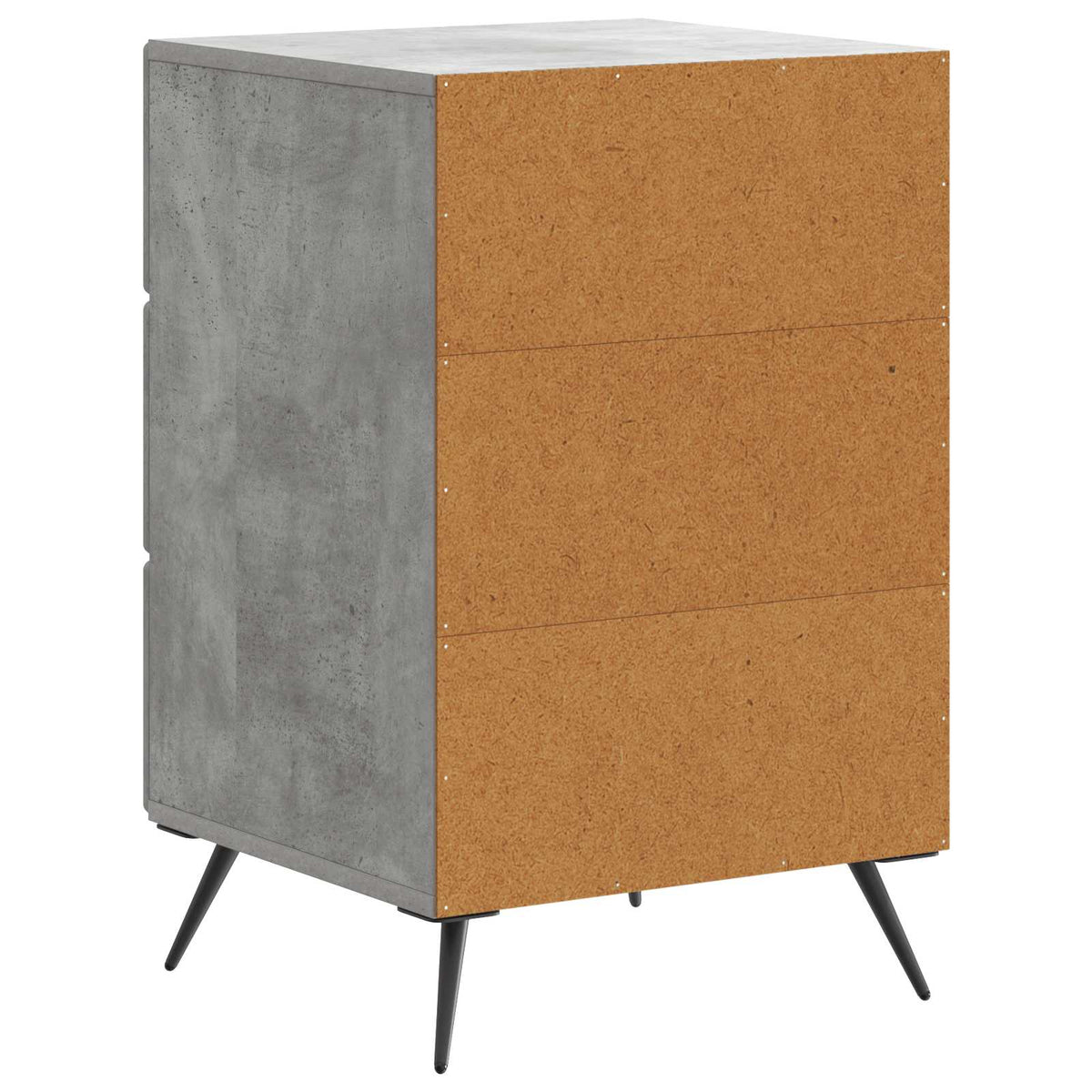 Noćni ormar Betonska siva 43 x 41 x 66,5 cm Konstruirano drvo