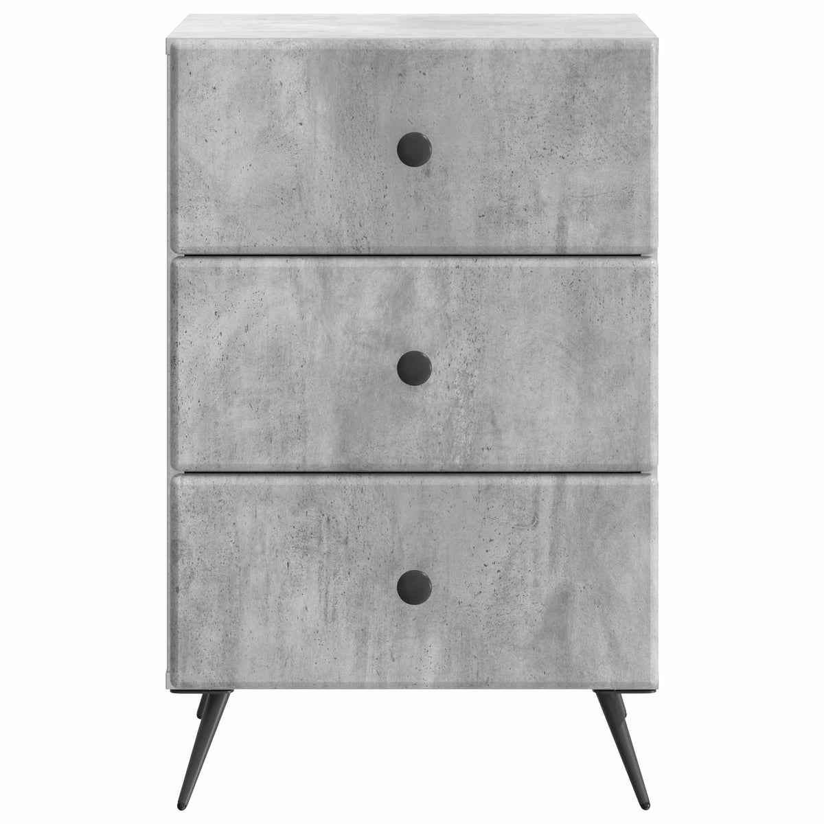 Noćni ormar Betonska siva 43 x 41 x 66,5 cm Konstruirano drvo