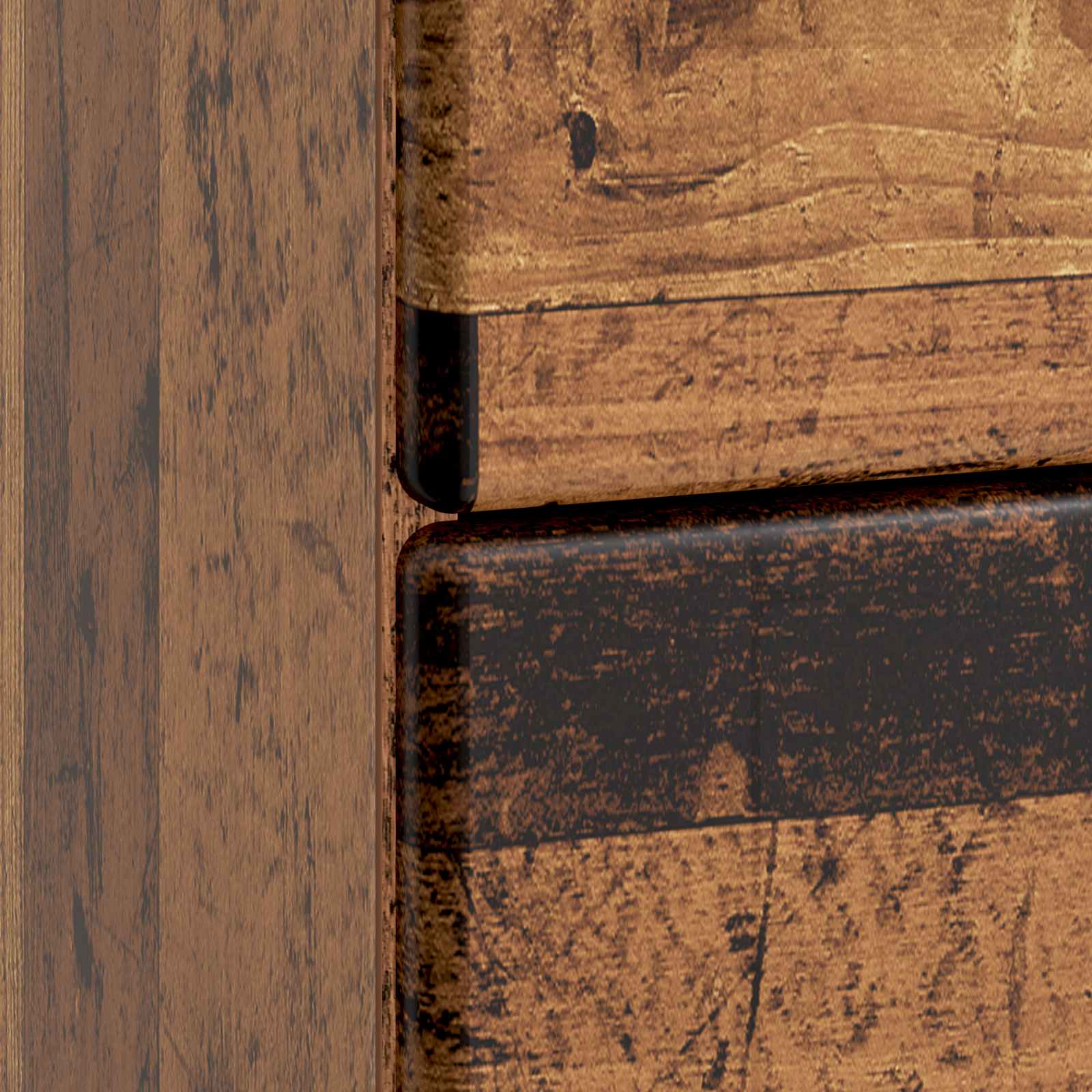 Noćni ormar Staro drvo 43 x 41 x 66,5 cm Konstruirano drvo