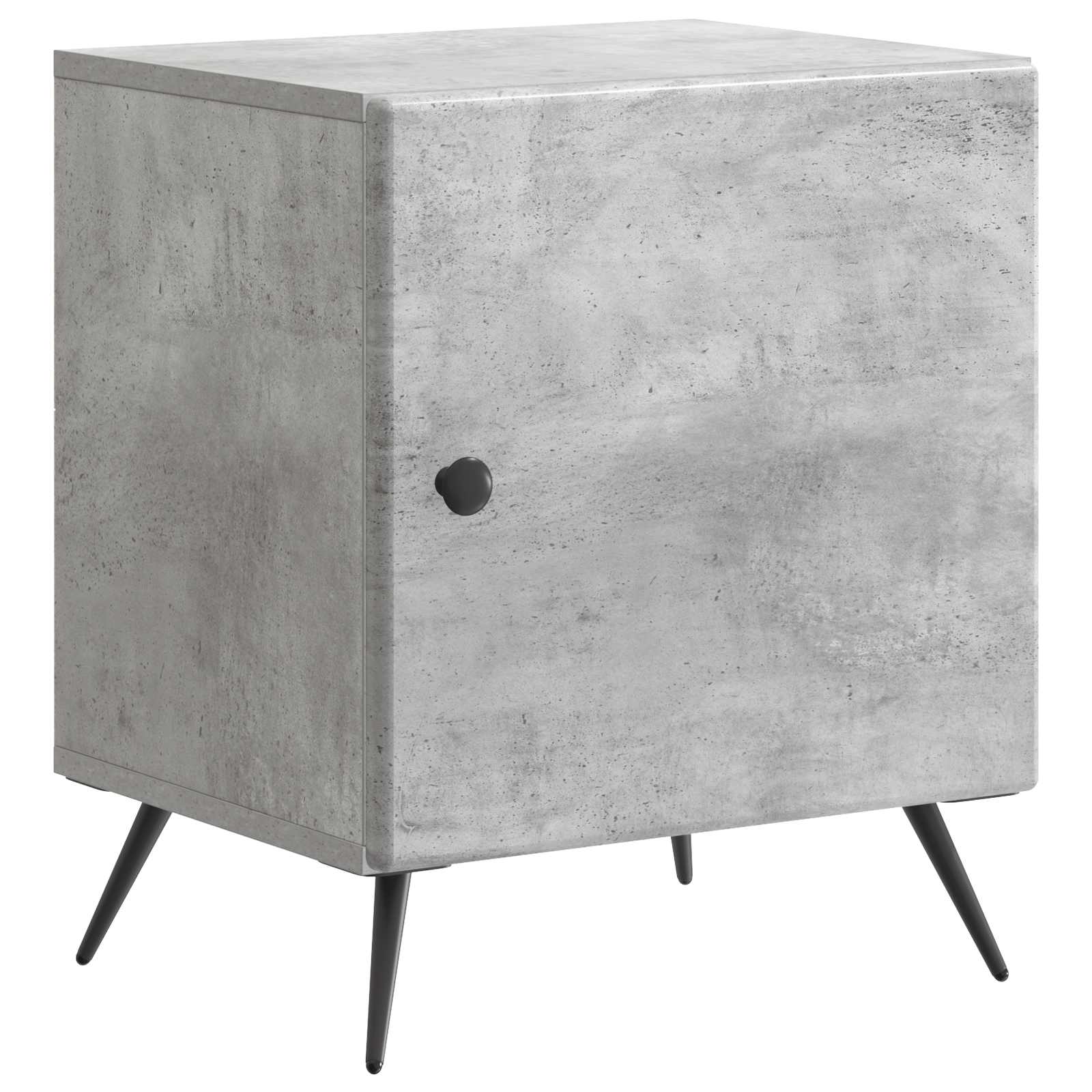 Noćni ormar 2 pcs Betonska siva 43 x 34,5 x 50 cm