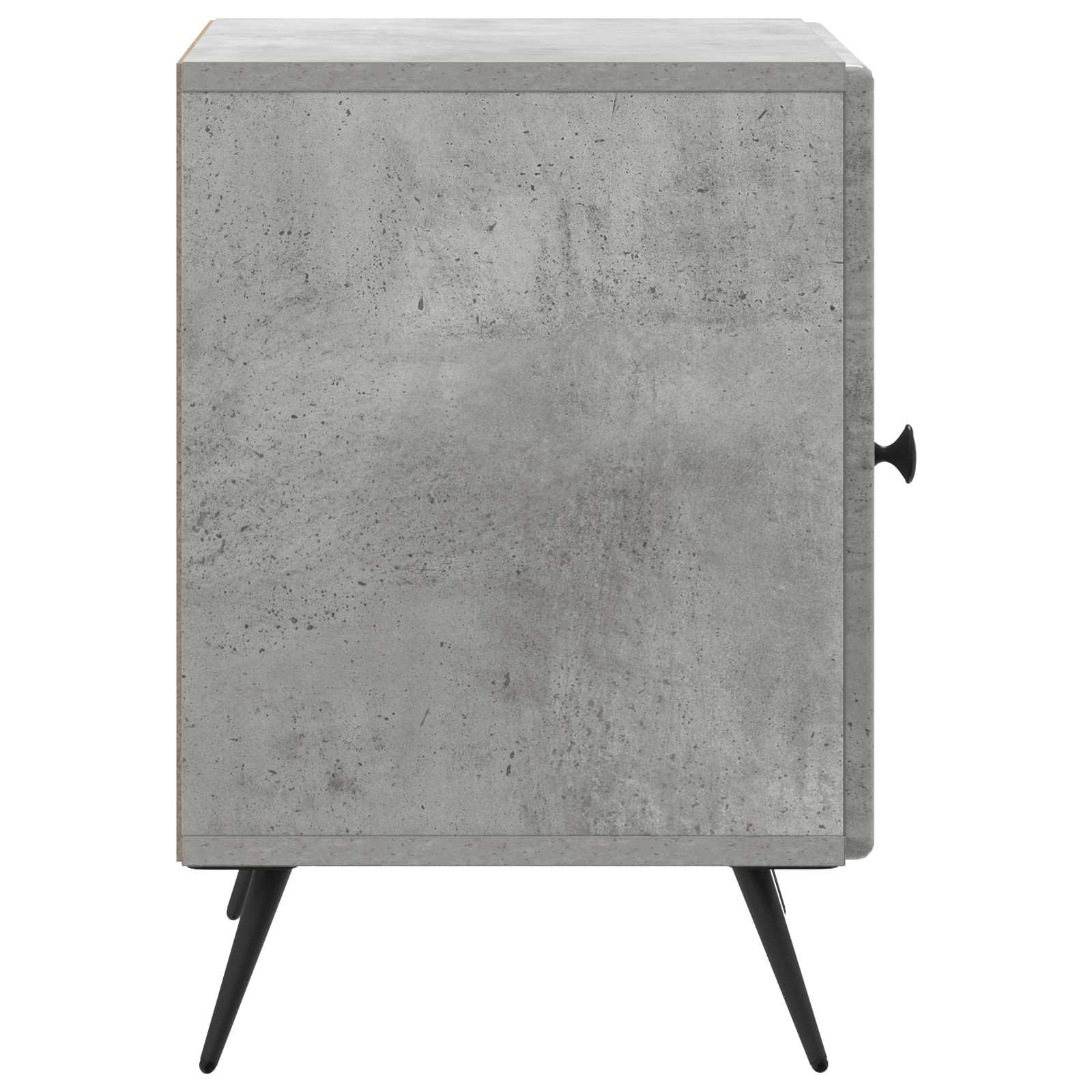 Noćni ormar 2 pcs Betonska siva 43 x 34,5 x 50 cm