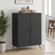 Kreveta Crna 66 x 34,5 x 90 cm Konstruirano drvo