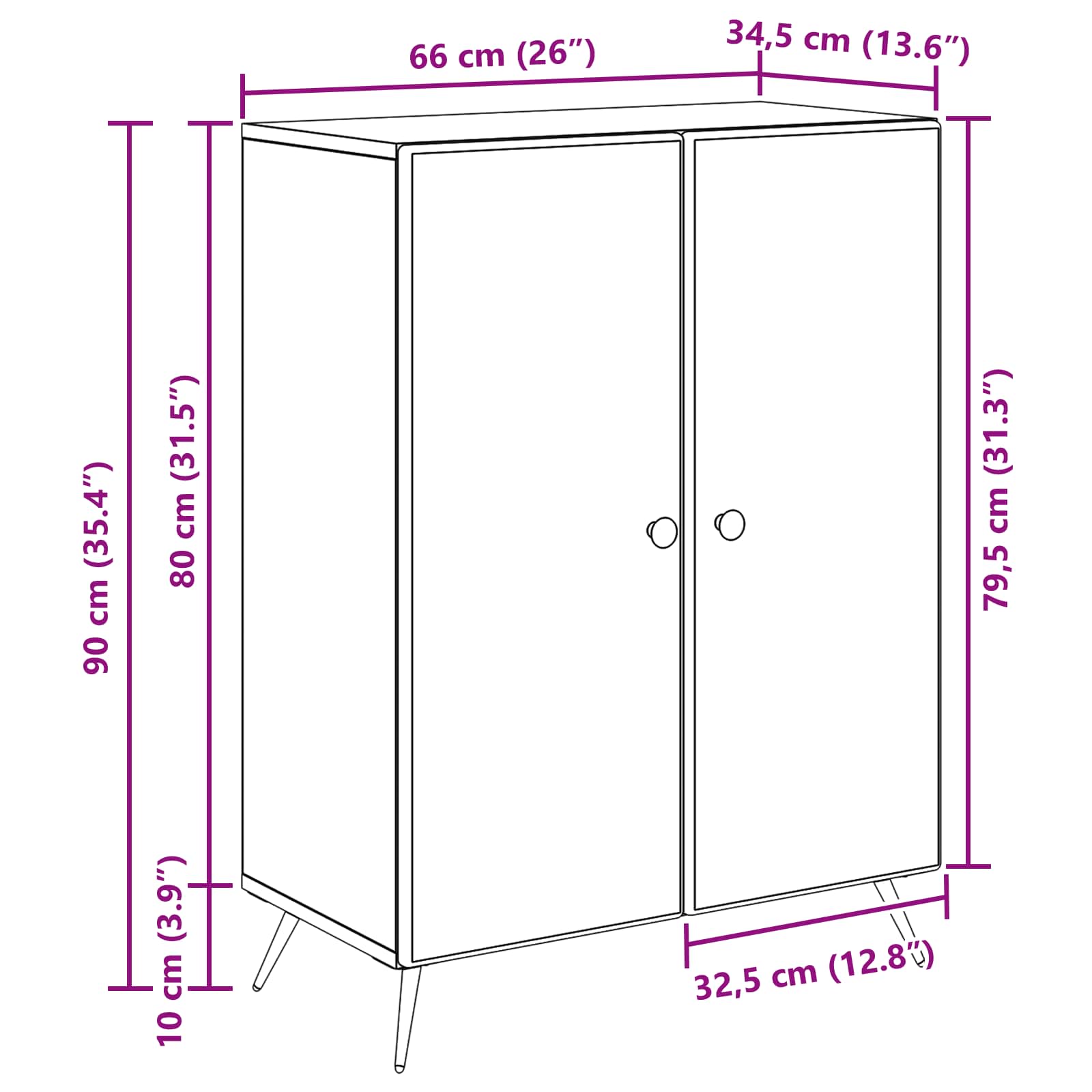 Kreveta Hrast sonoma 66 x 34,5 x 90 cm Konstruirano drvo