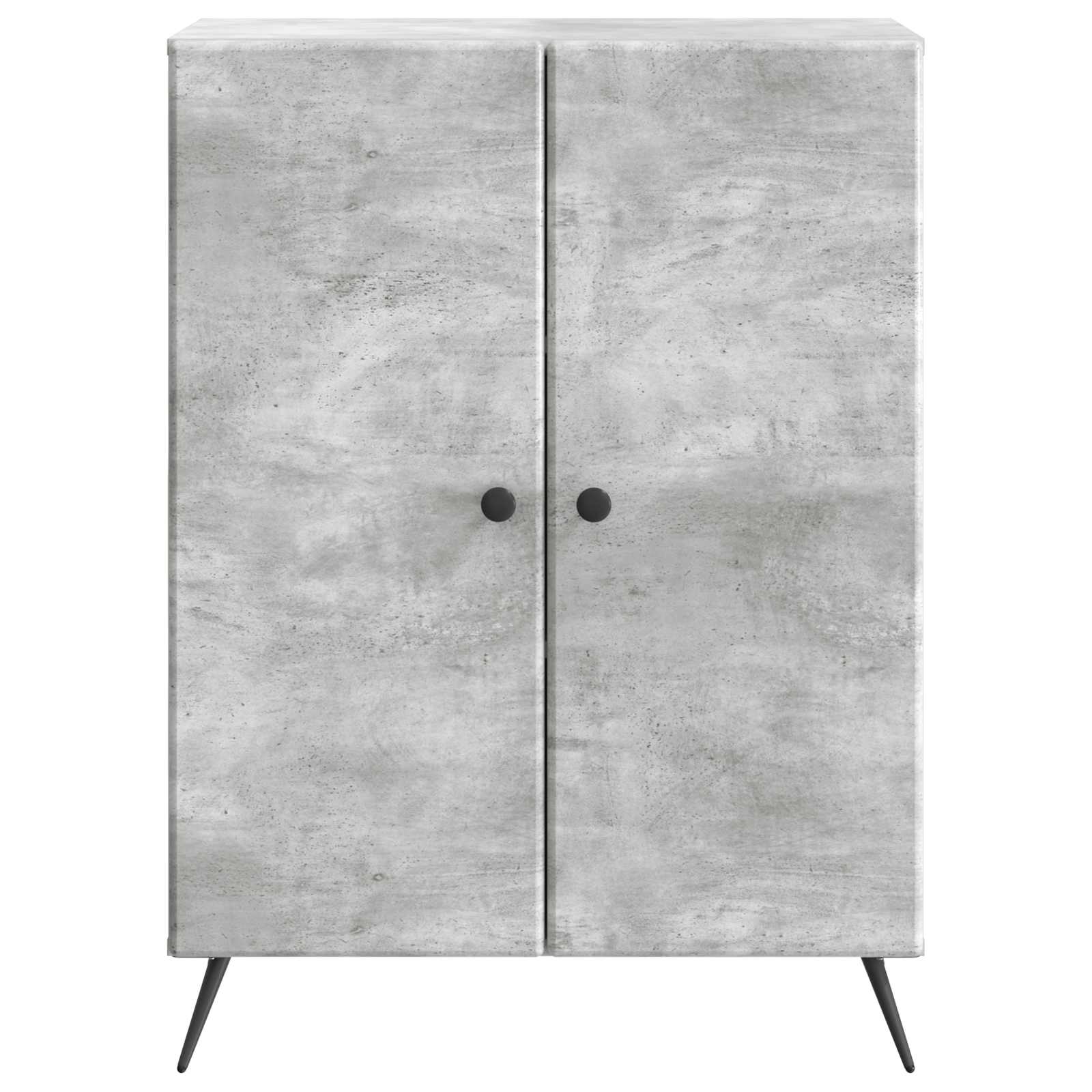 Kreveta Betonska siva 66 x 34,5 x 90 cm Konstruirano drvo
