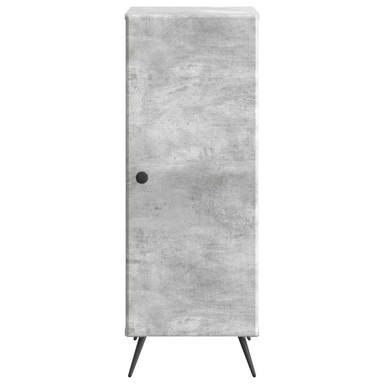 Kreveta Betonska siva 33 x 34,5 x 90 cm Konstruirano drvo