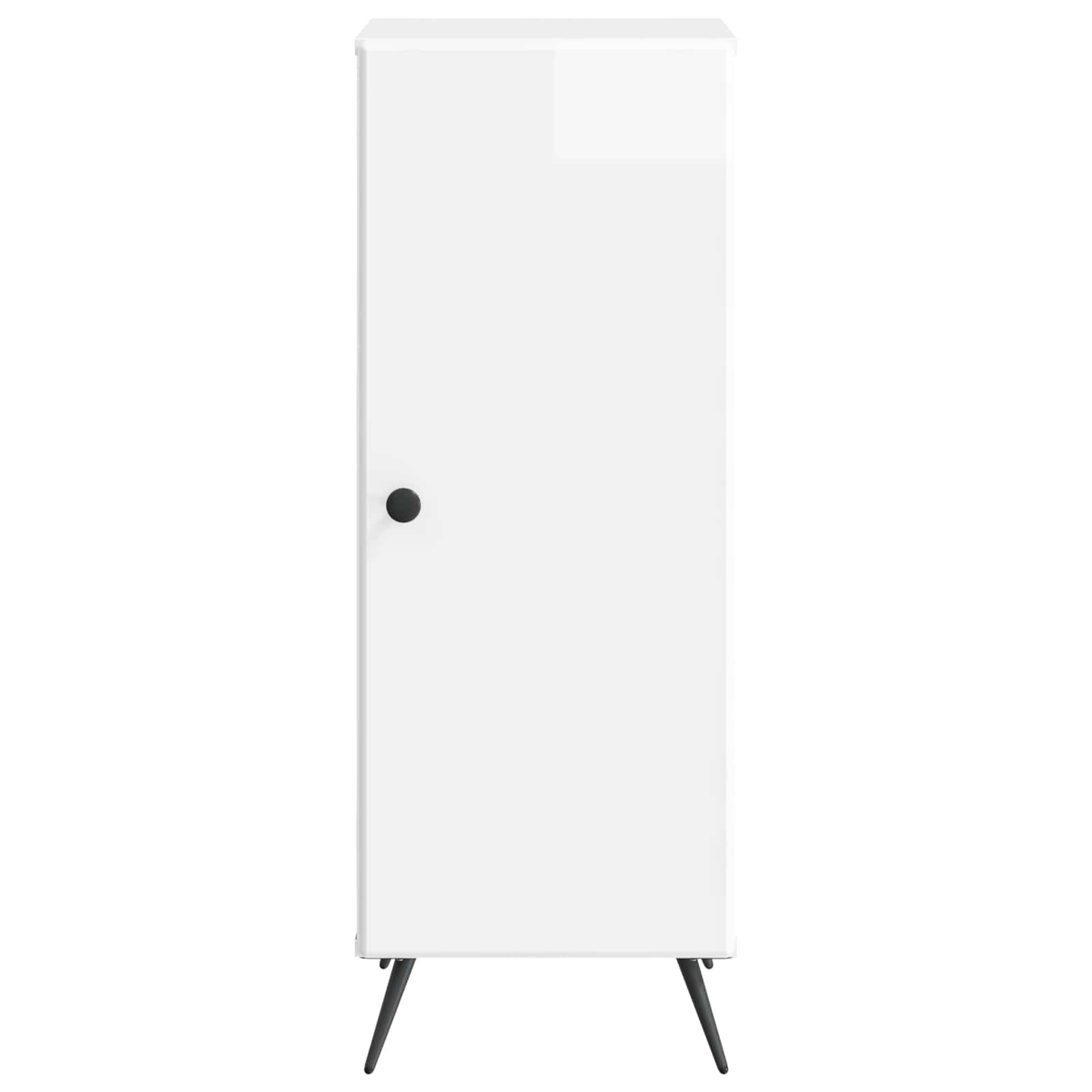 Kreveta Bijela visokog sjaja 33 x 34,5 x 90 cm