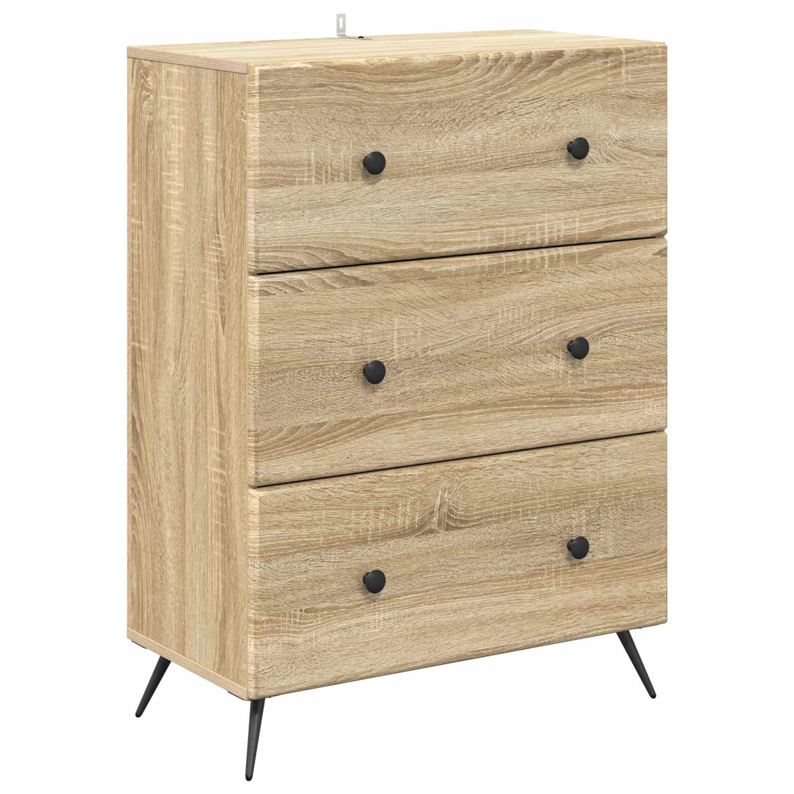 Ormar s ladicama Hrast sonoma 66 x 34,5 x 90 cm