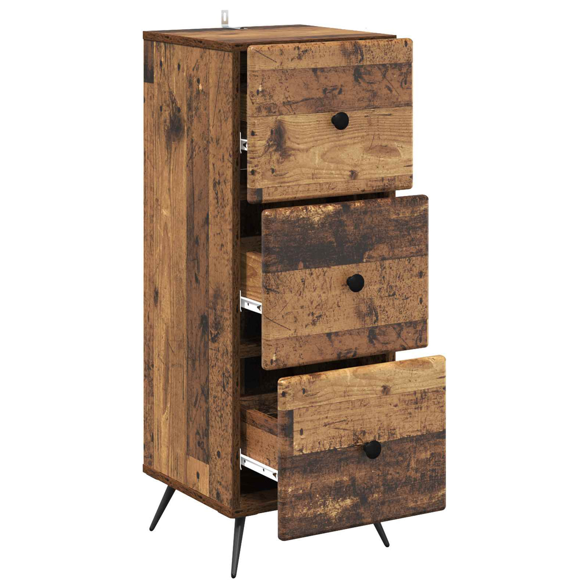 Ormar s ladicama Staro drvo 33 x 34,5 x 90 cm Konstruirano drvo
