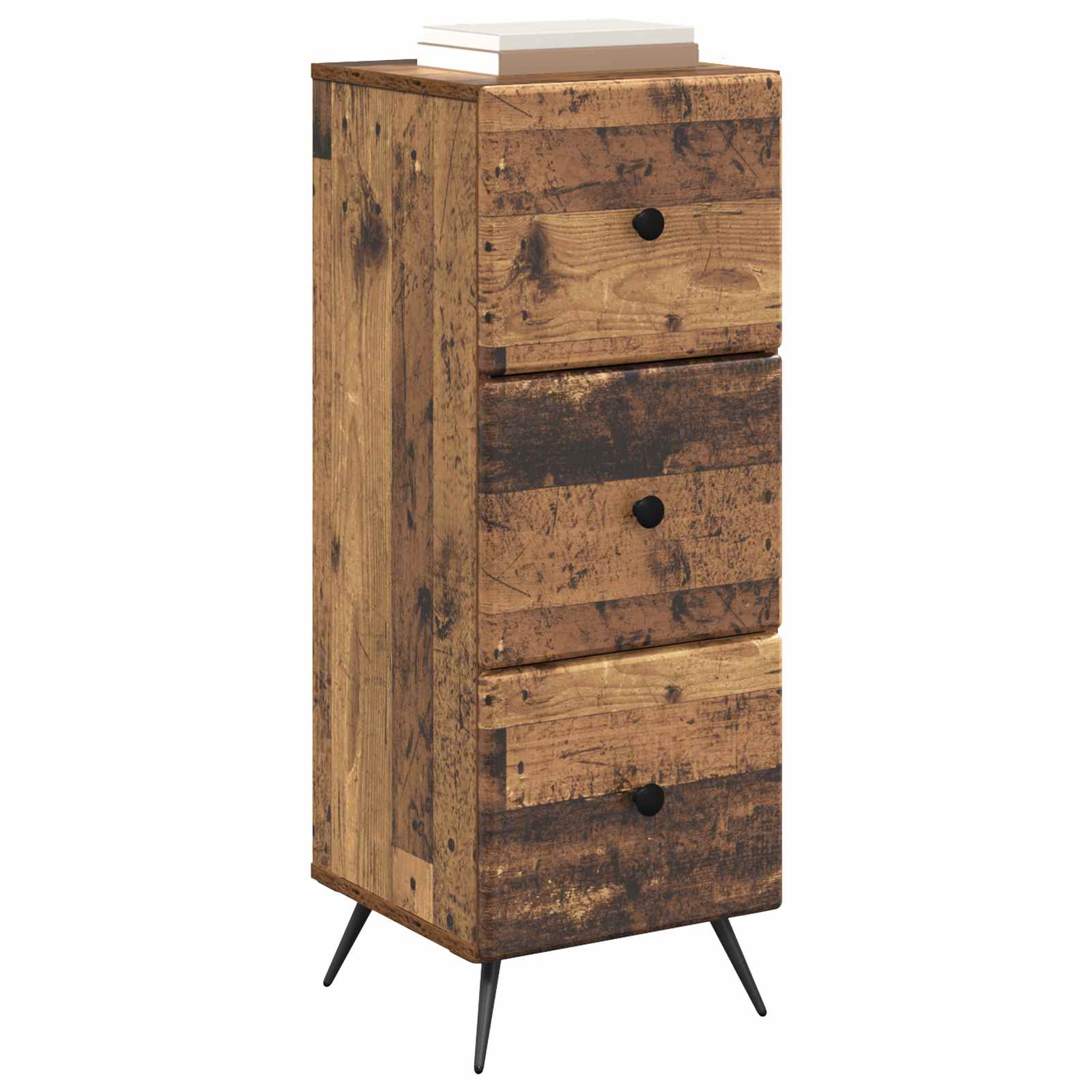 Ormar s ladicama Staro drvo 33 x 34,5 x 90 cm Konstruirano drvo