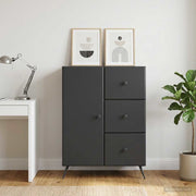 Kreveta Crna 66 x 34,5 x 90 cm Konstruirano drvo