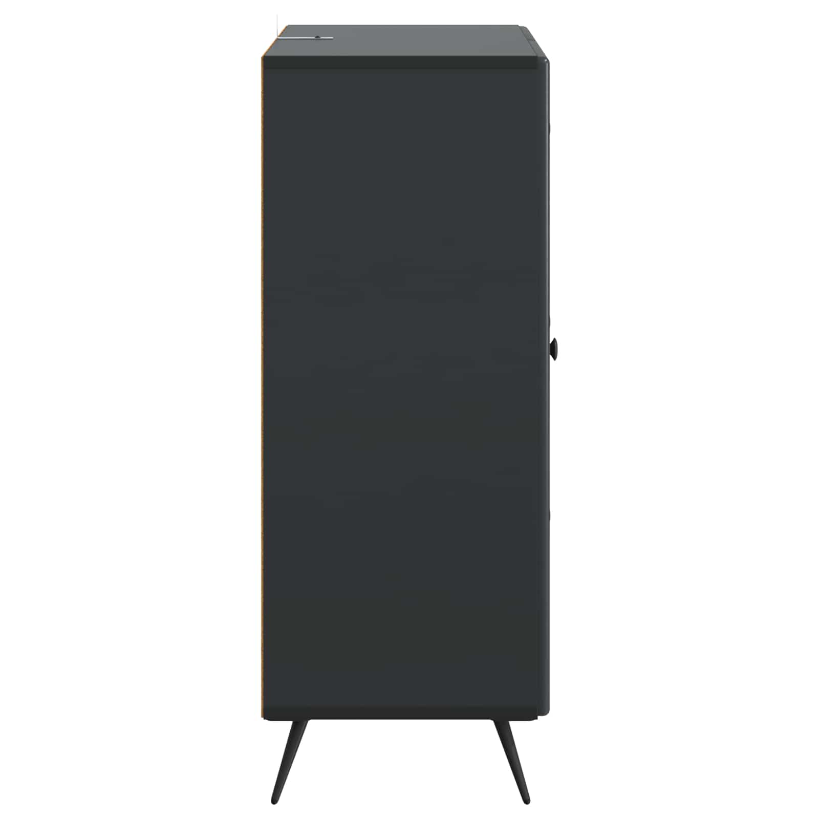 Kreveta s ladicama Crna 66 x 34,5 x 90 cm Konstruirano drvo